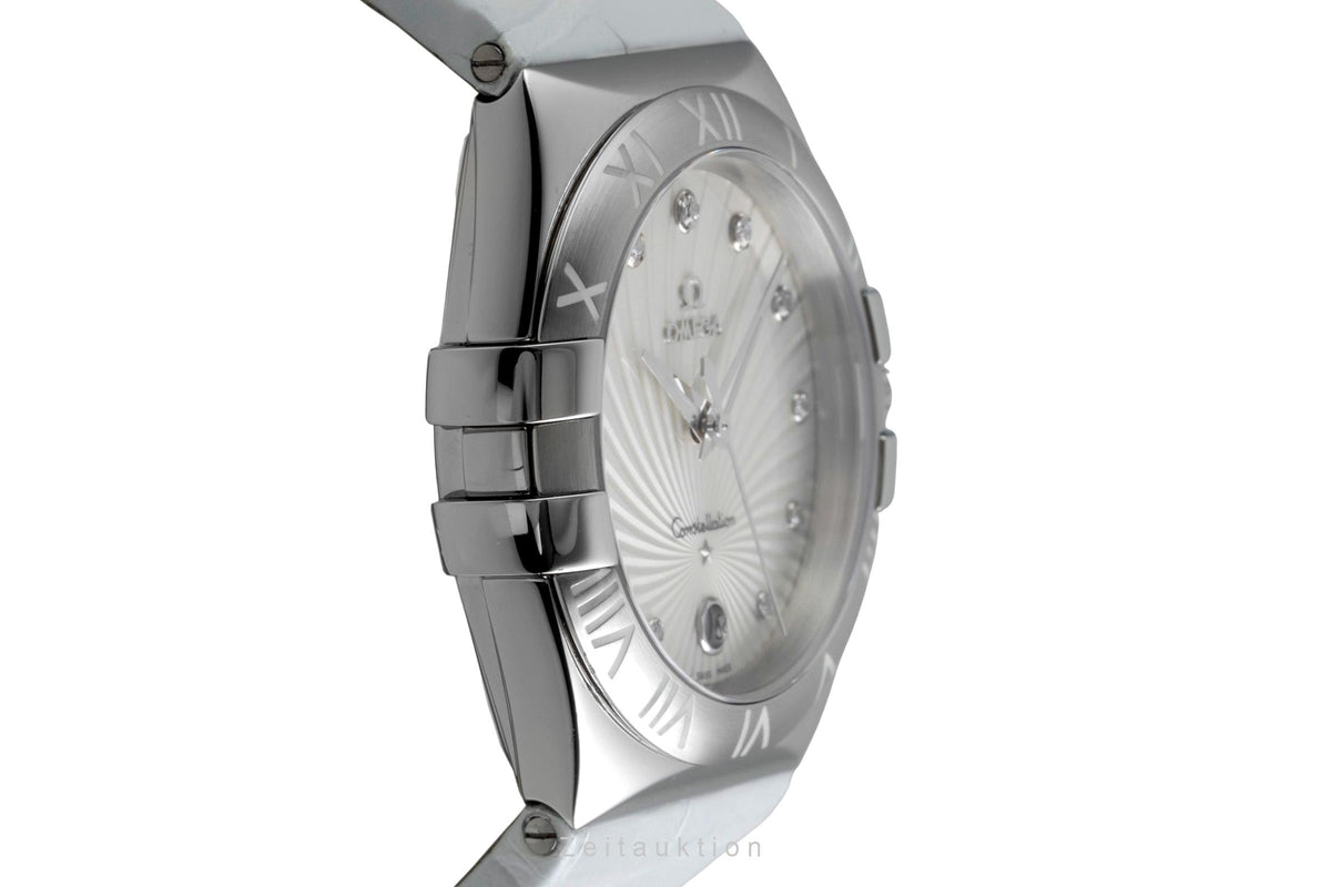 Omega Constellation steel quartz men's watch 123.13.35.60.52.001  [2604234]