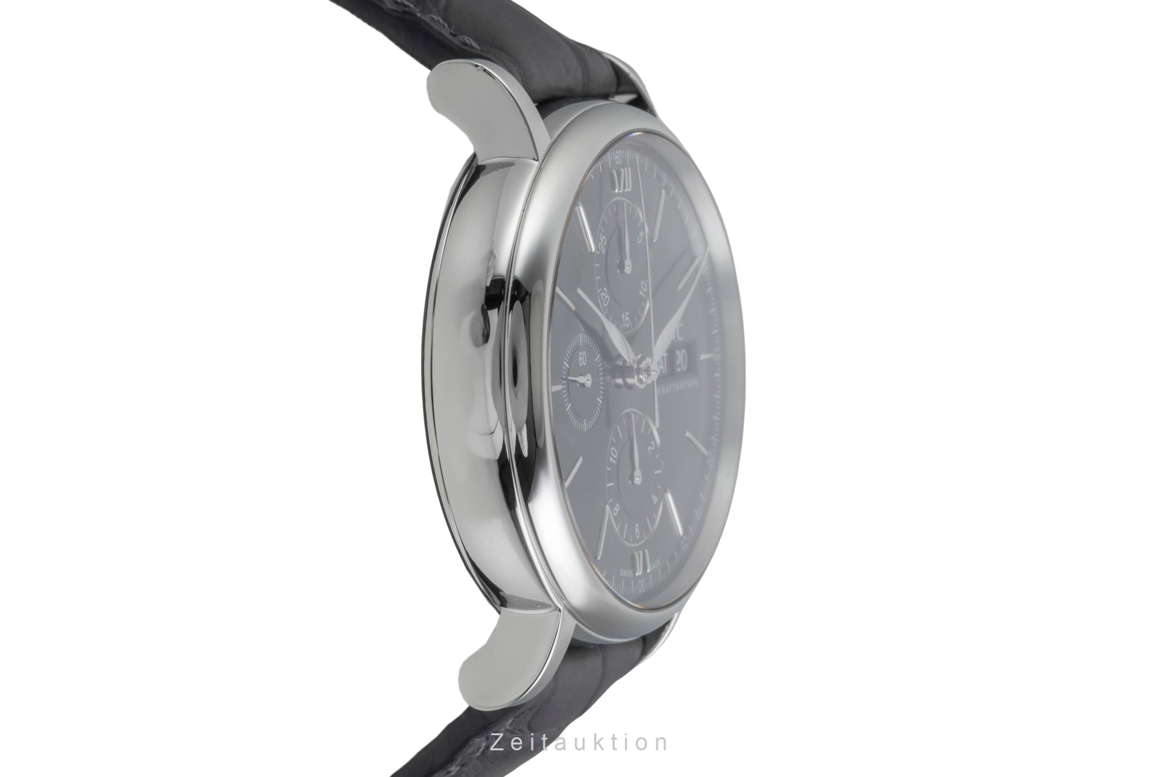 IWC Portofino cronógrafo acero automático reloj para caballeros IW391002 LP: 7100EUR  [2604239]