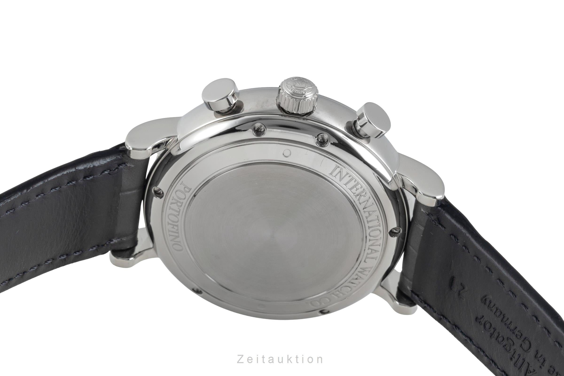 IWC Portofino cronógrafo acero automático reloj para caballeros IW391002 LP: 7100EUR  [2604239]