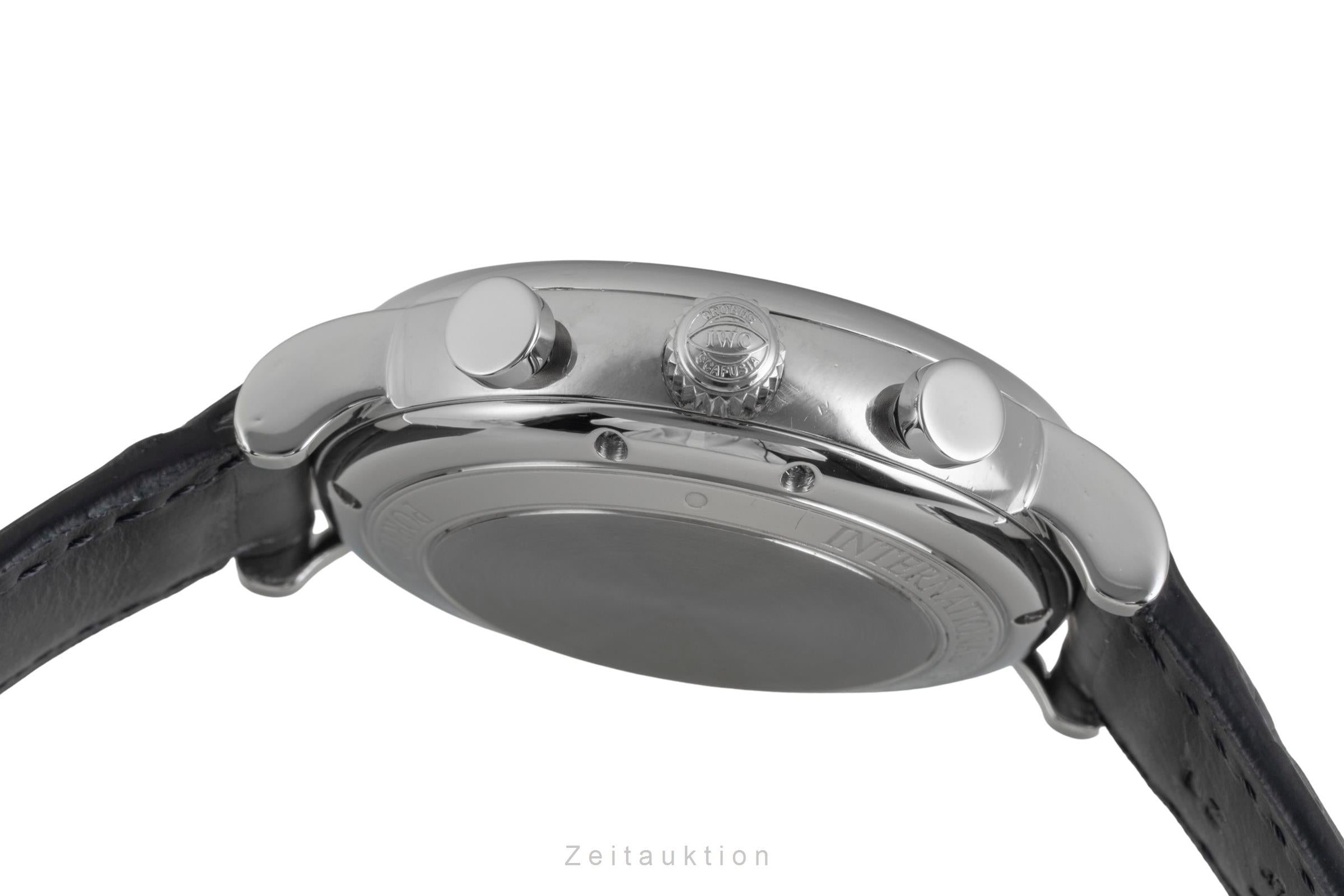 IWC Portofino cronógrafo acero automático reloj para caballeros IW391002 LP: 7100EUR  [2604239]