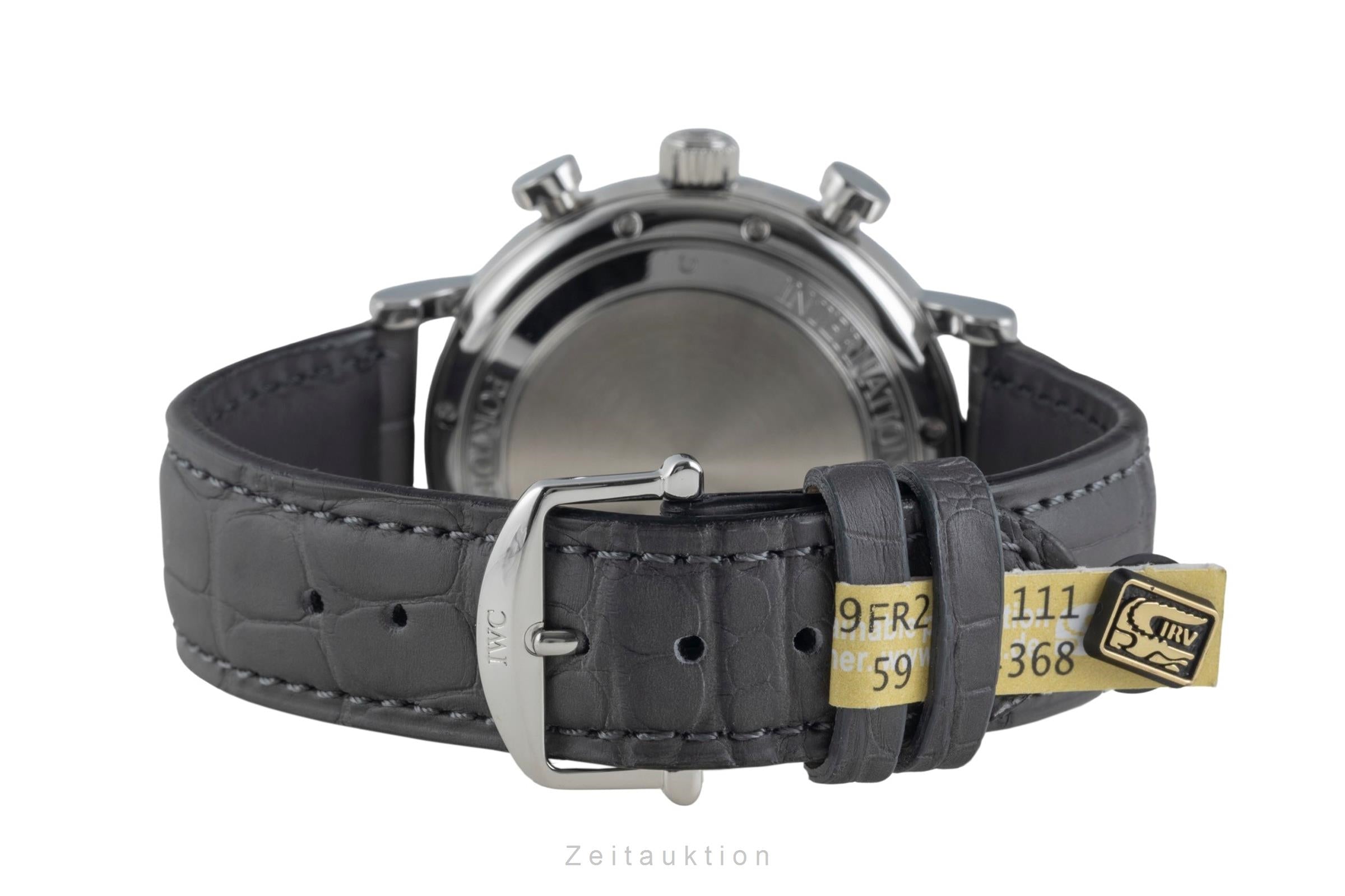 IWC Portofino cronógrafo acero automático reloj para caballeros IW391002 LP: 7100EUR  [2604239]