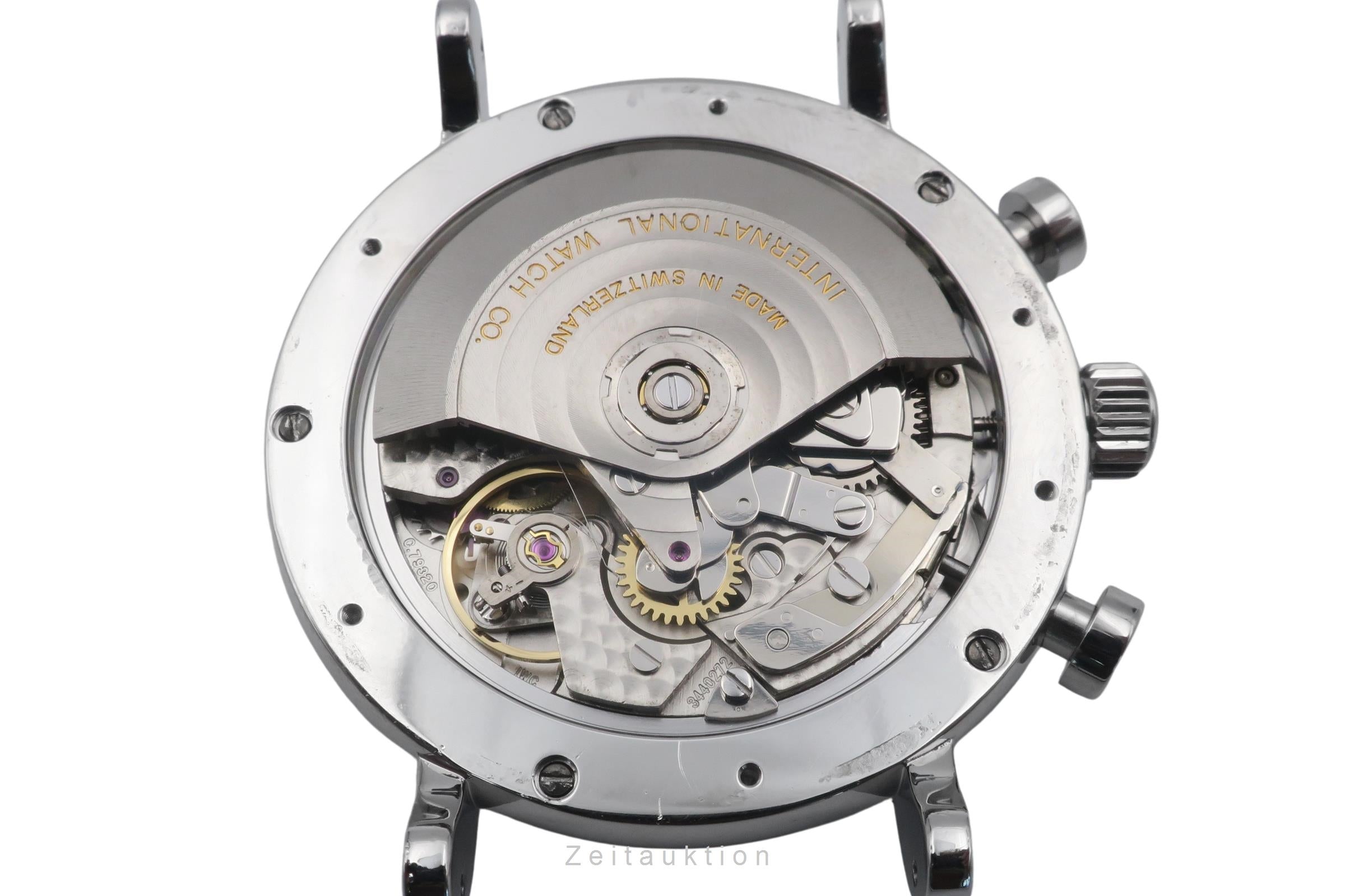 IWC Portofino cronógrafo acero automático reloj para caballeros IW391002 LP: 7100EUR  [2604239]