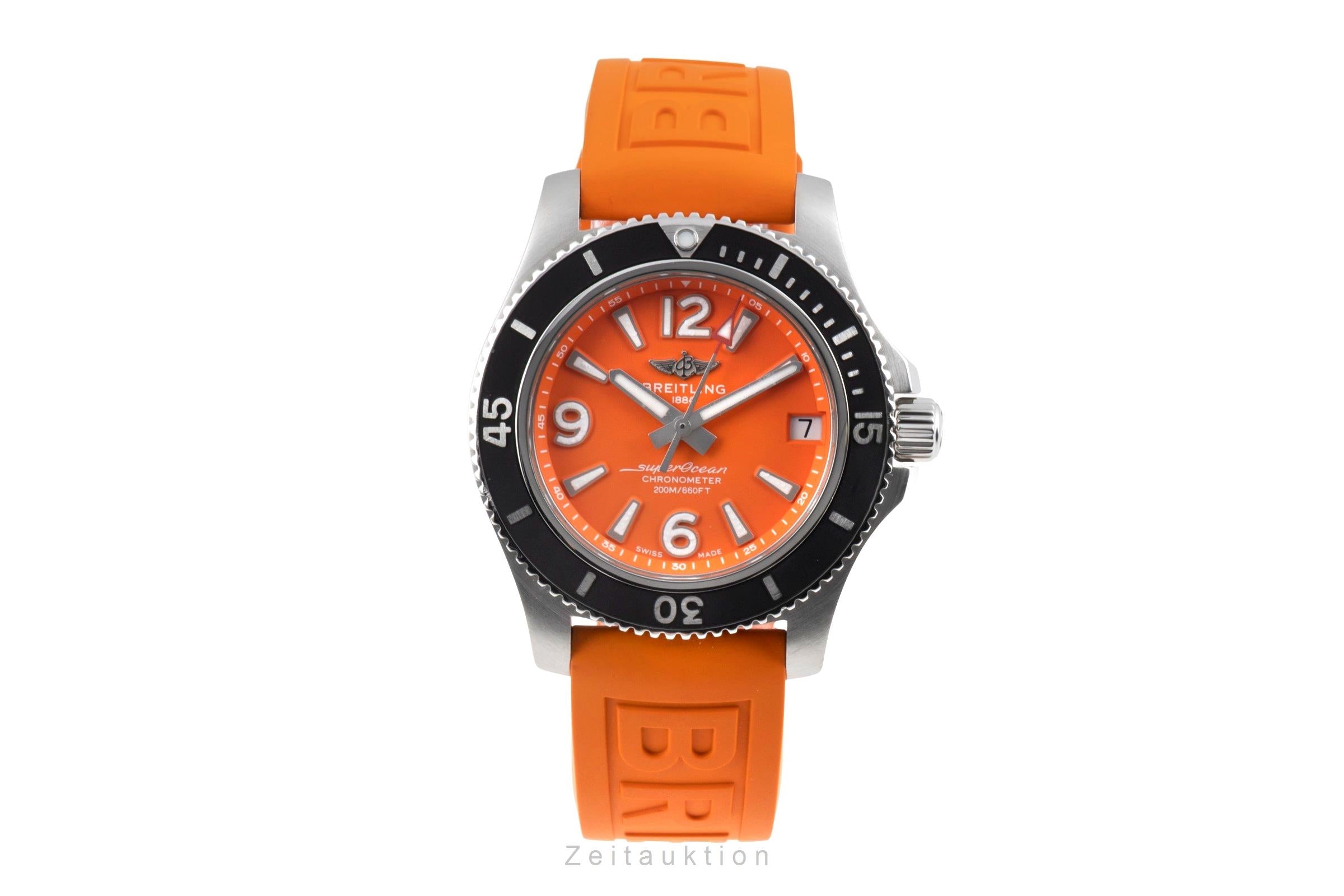Breitling Superocean steel automatic women's watch A17316D71O1S1 LP: 5450EUR  [2604242]