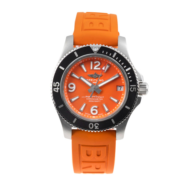 Breitling Superocean steel automatic women's watch A17316D71O1S1 LP: 5450EUR  [2604242]