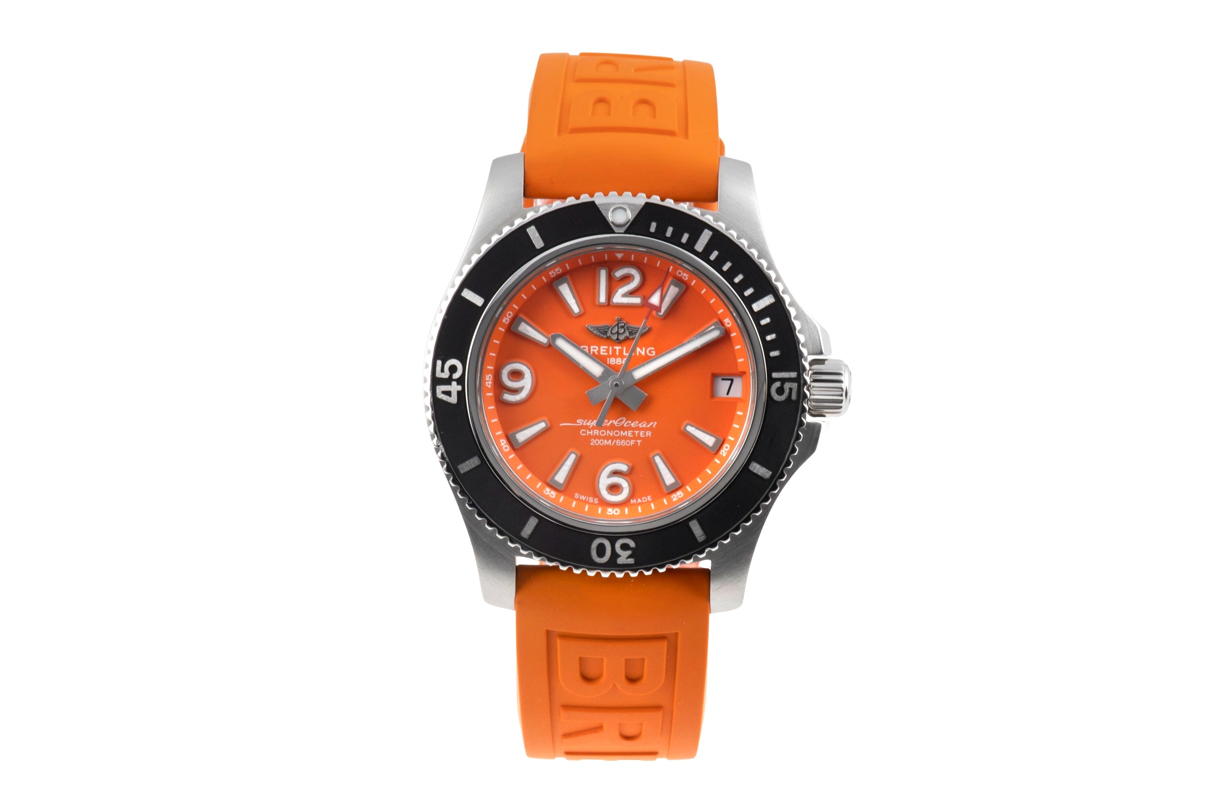 Breitling Superocean steel automatic women's watch A17316D71O1S1 LP: 5450EUR  [2604242]