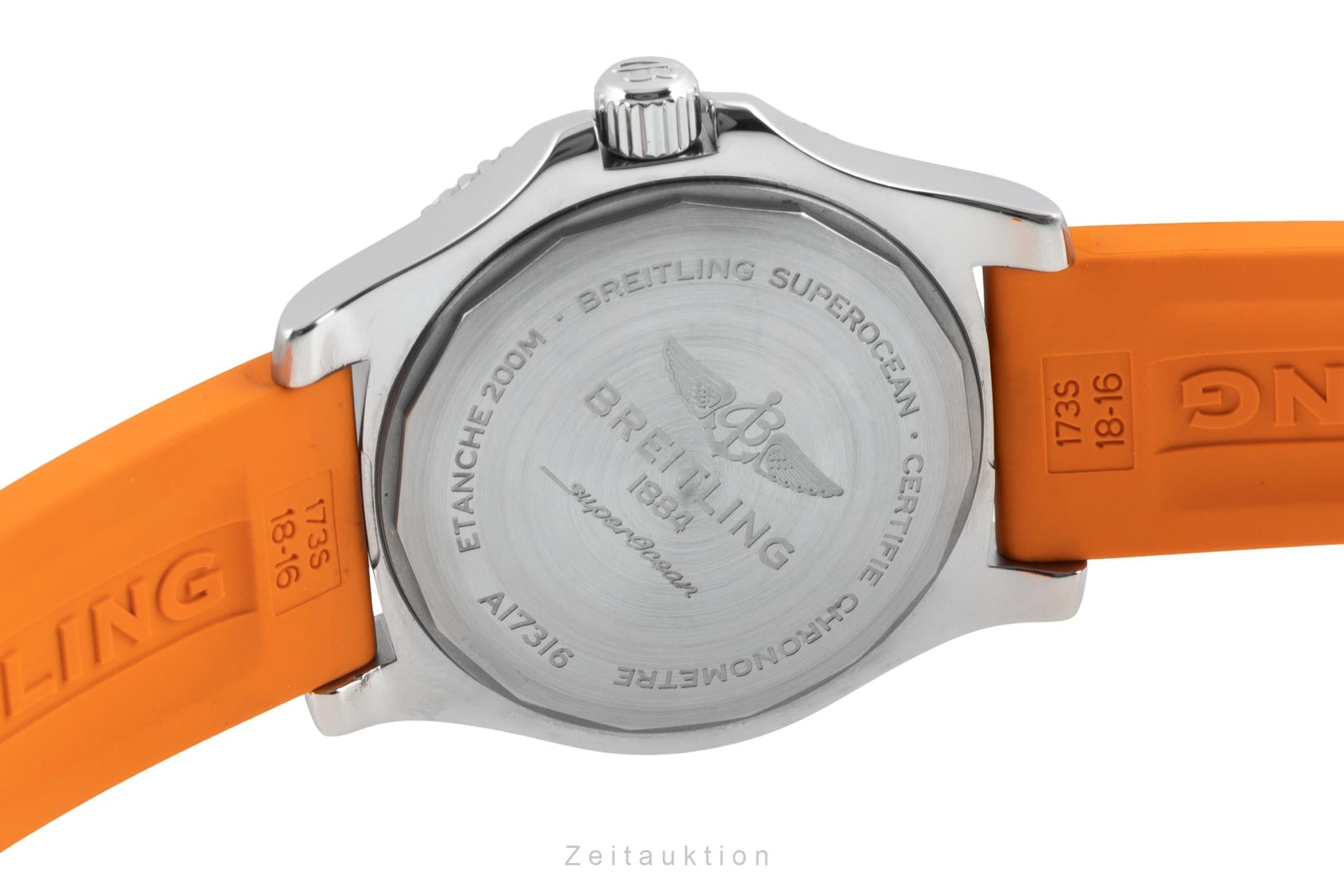 Breitling Superocean steel automatic women's watch A17316D71O1S1 LP: 5450EUR  [2604242]