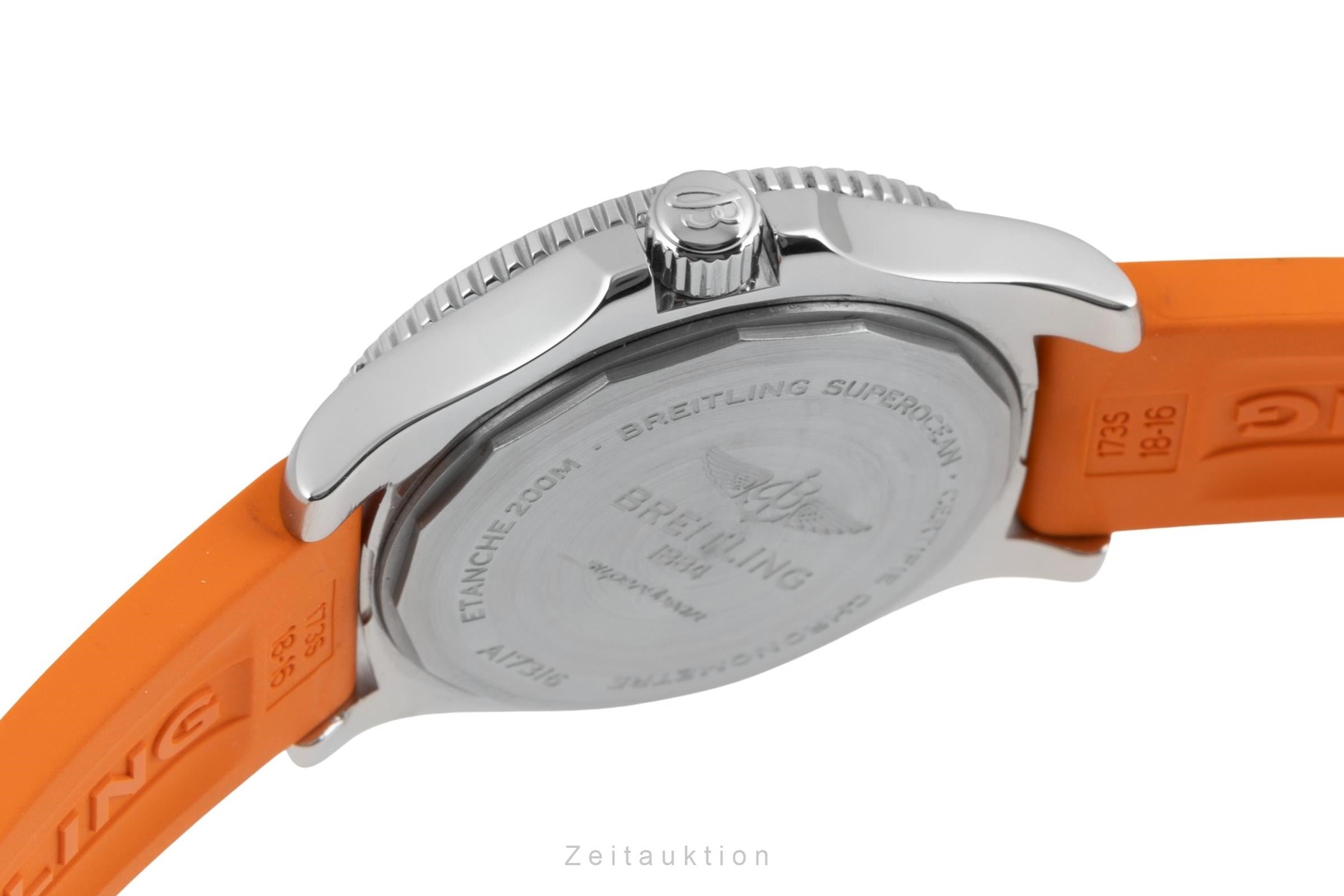 Breitling Superocean steel automatic women's watch A17316D71O1S1 LP: 5450EUR  [2604242]
