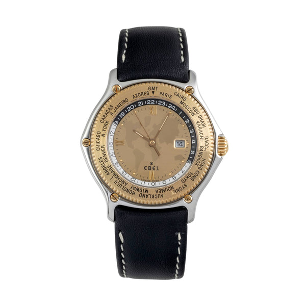 Ebel Voyager acciaio / oro automatismo orologio da uomo 1124913  [2604246]