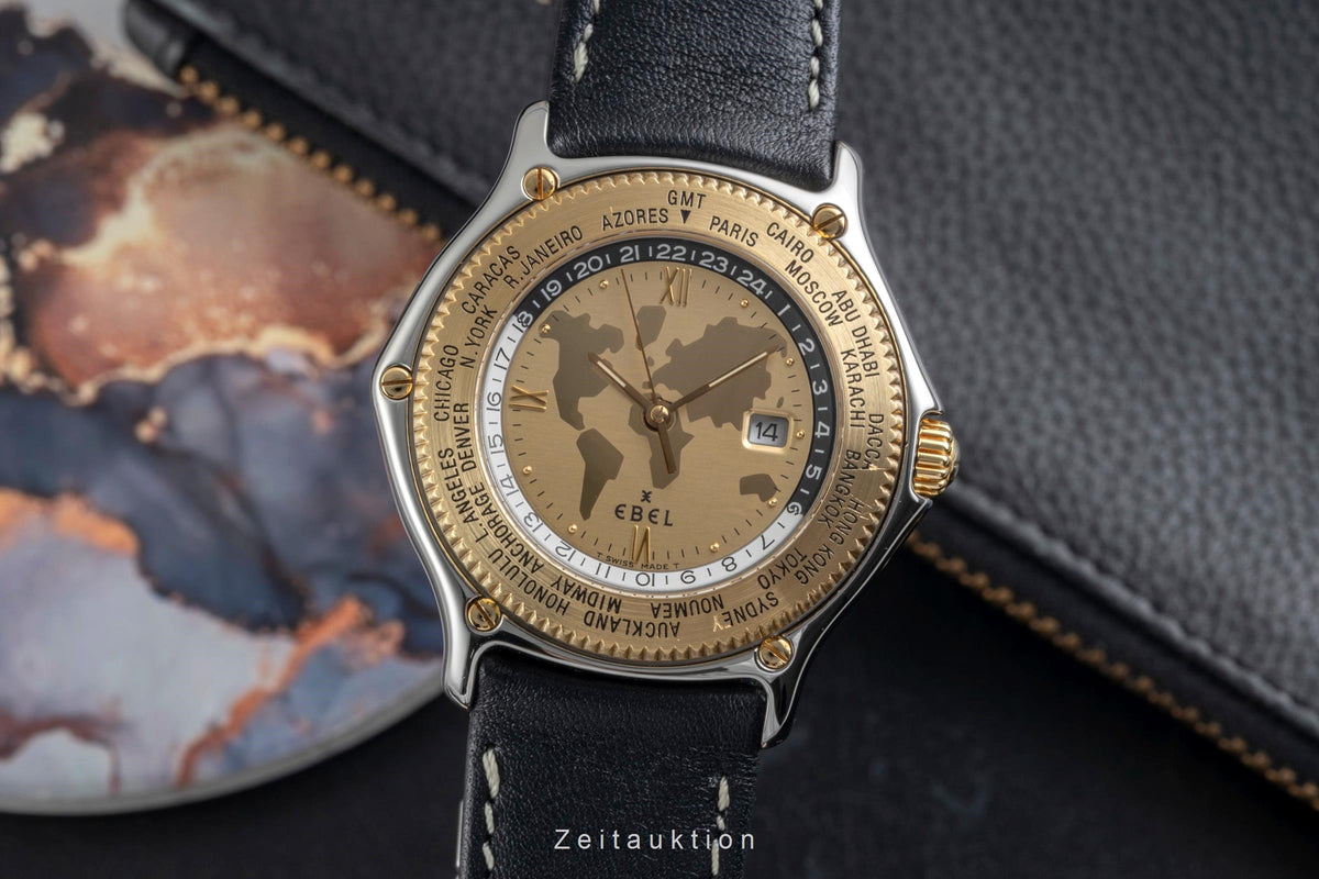 Ebel Voyager acciaio / oro automatismo orologio da uomo 1124913  [2604246]