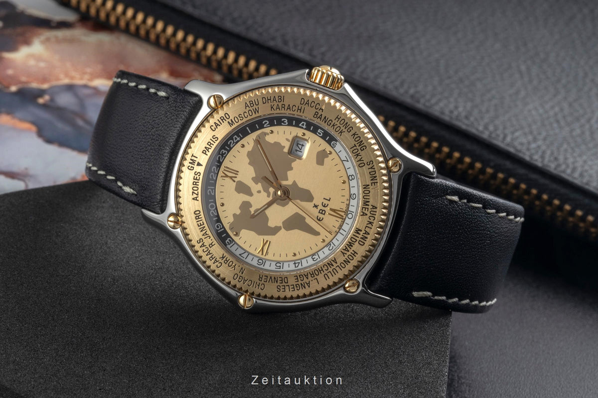 Ebel Voyager acciaio / oro automatismo orologio da uomo 1124913  [2604246]