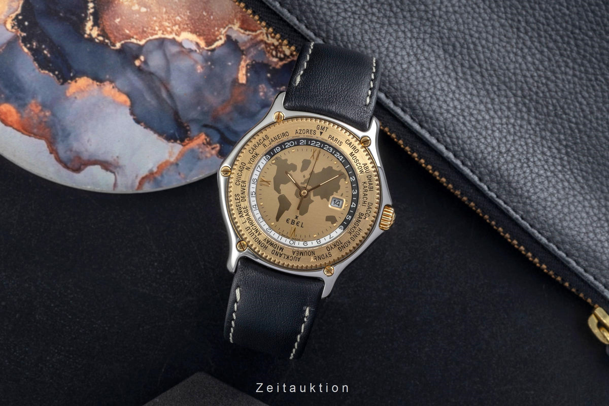 Ebel Voyager acciaio / oro automatismo orologio da uomo 1124913  [2604246]