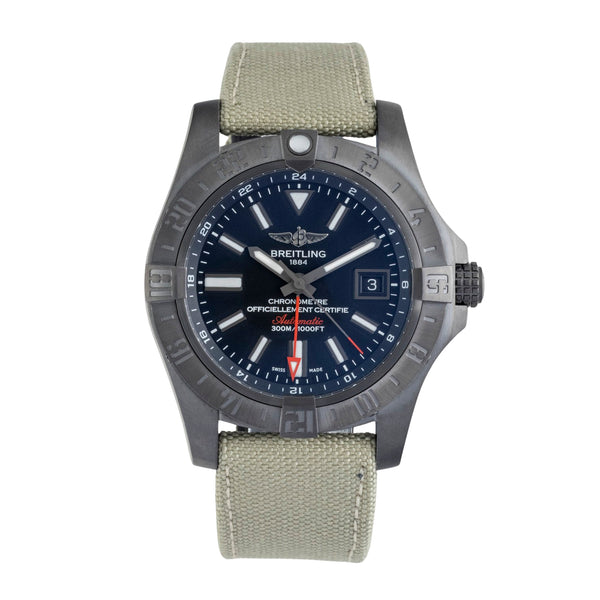 Breitling Avenger II GMT steel automatic men's watch M3239010/BF04 LP: 5650EUR  [2604247]