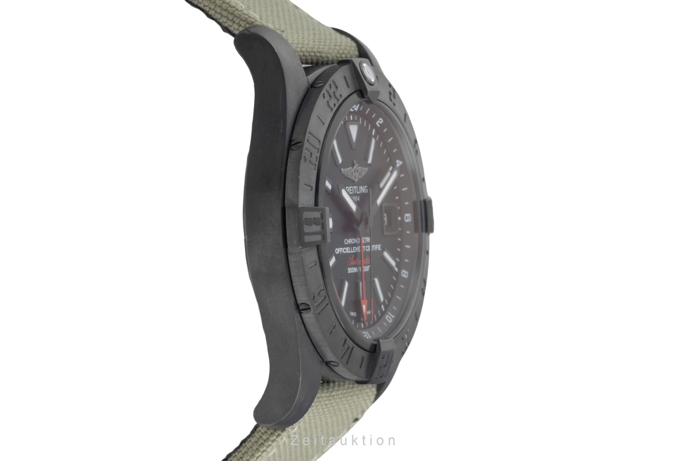 Breitling Avenger II GMT steel automatic men's watch M3239010/BF04 LP: 5650EUR  [2604247]