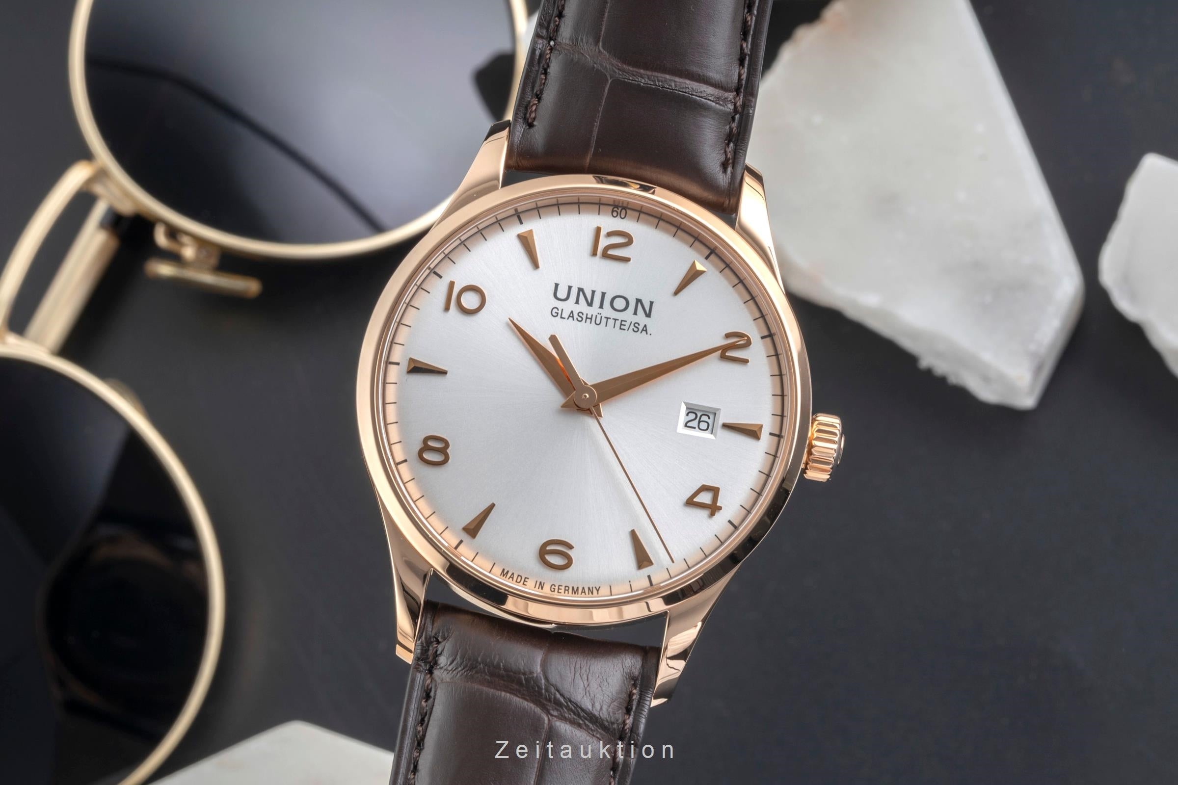 Union Glashütte Noramis oro rosado de 18 quilates automático reloj para caballeros D900.407.A  [2604248]