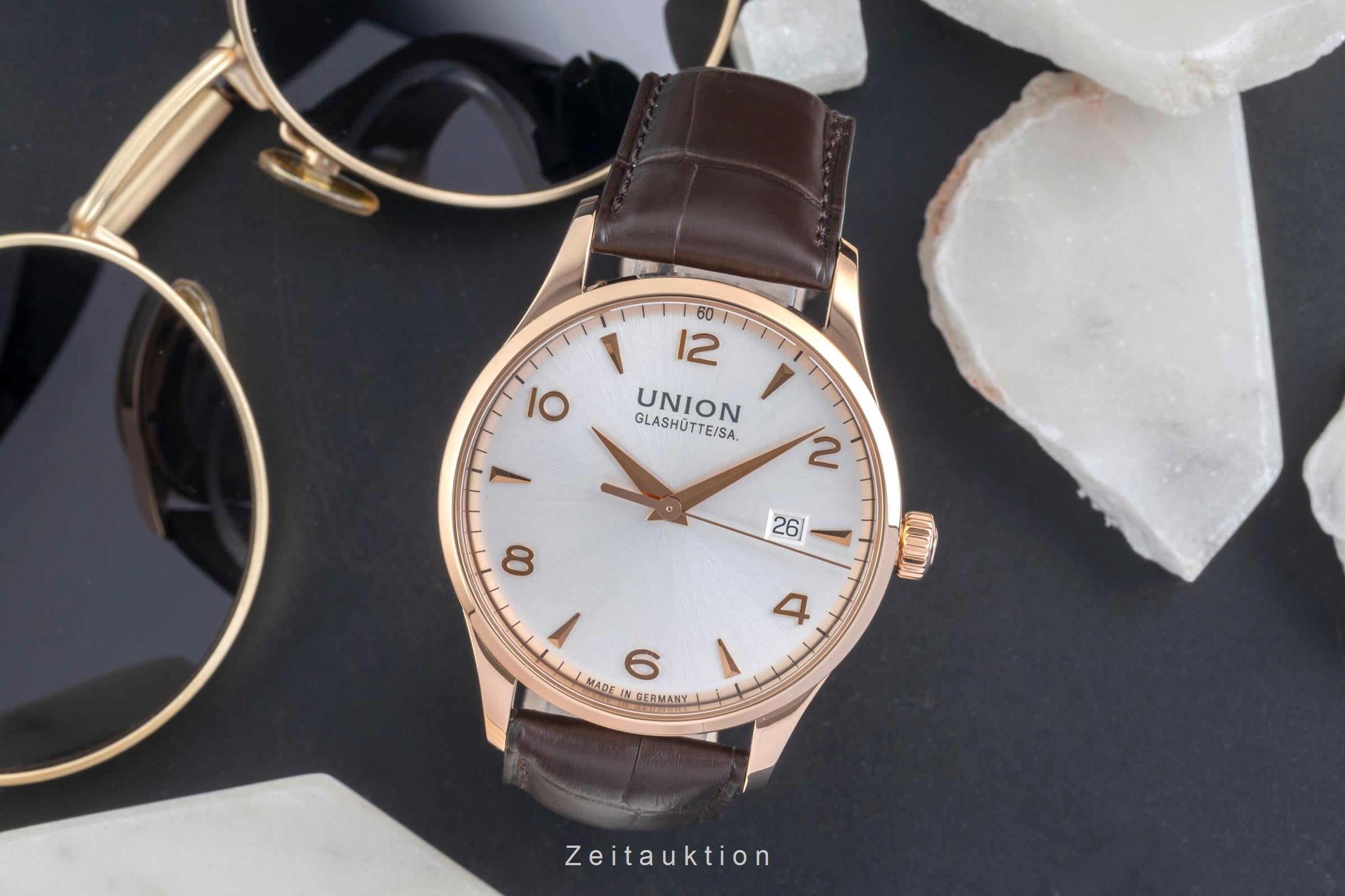 Union Glashütte Noramis oro rosado de 18 quilates automático reloj para caballeros D900.407.A  [2604248]