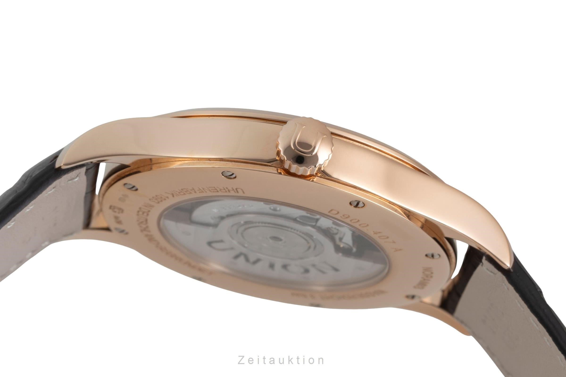 Union Glashütte Noramis oro rosado de 18 quilates automático reloj para caballeros D900.407.A  [2604248]