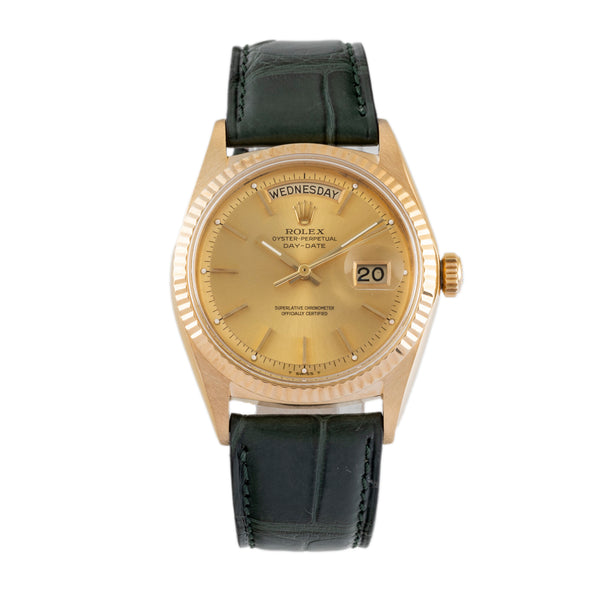 Rolex Day-Date 18 ct gold automatic men's watch 1803 Vintage  [2604250]