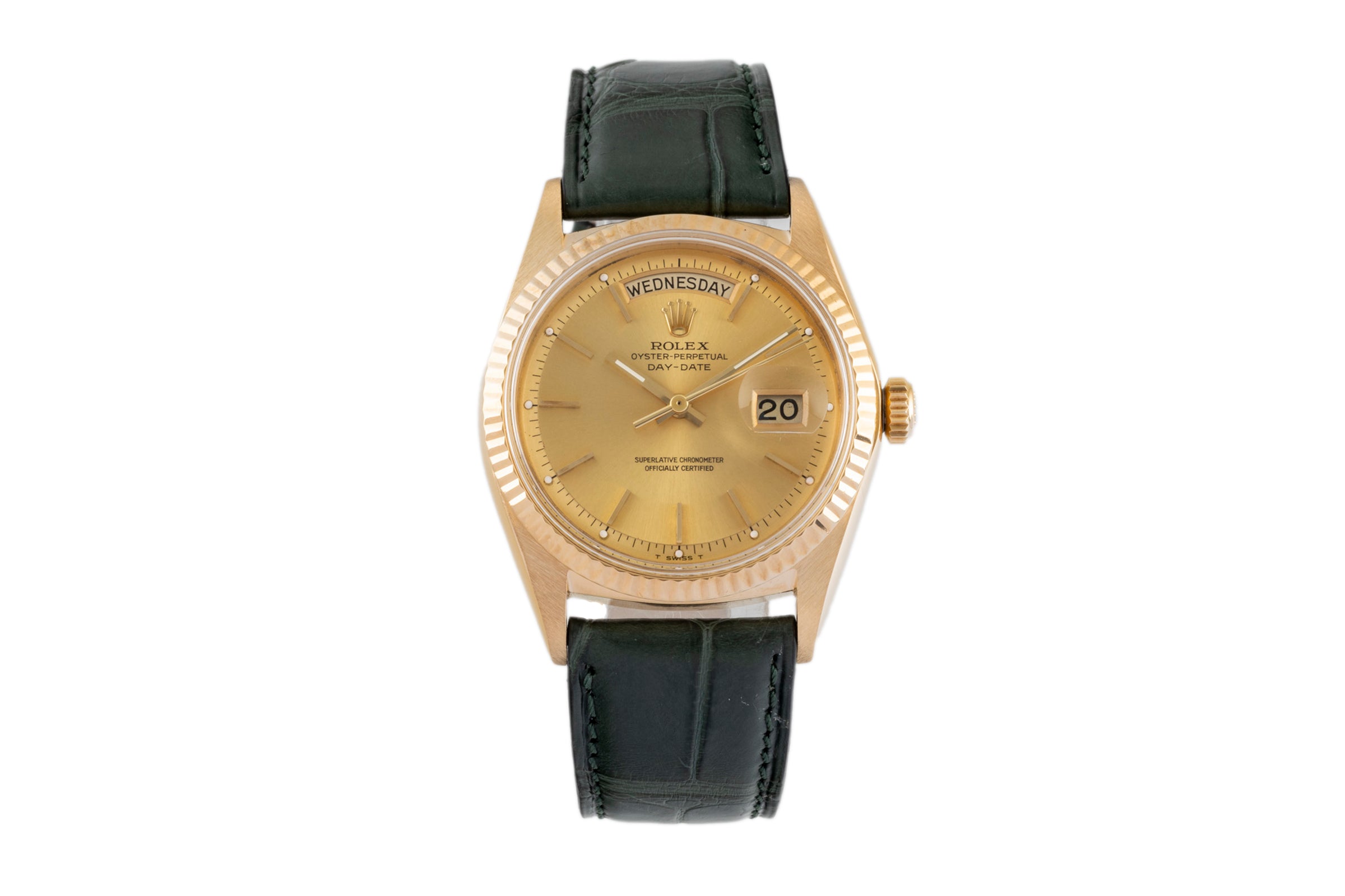 Rolex Day-Date 18 ct gold automatic men's watch 1803 Vintage  [2604250]