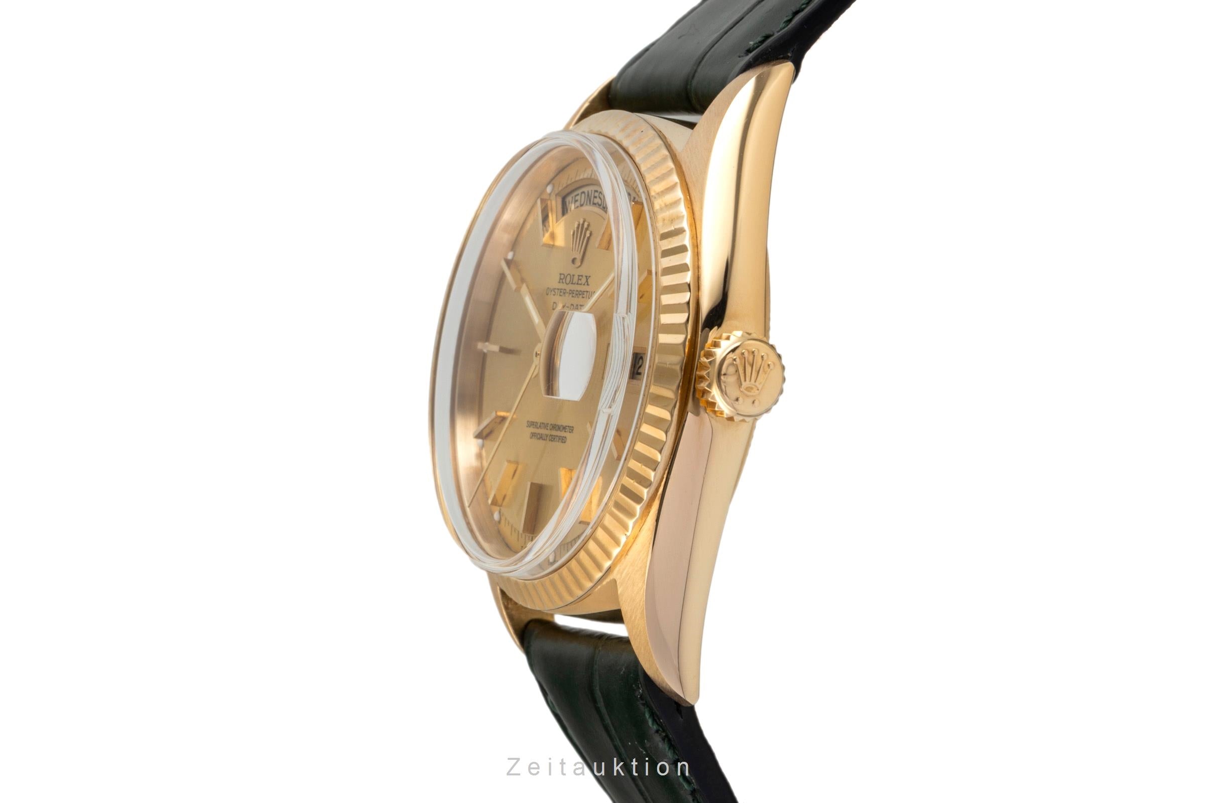 Rolex Day-Date 18 ct gold automatic men's watch 1803 Vintage  [2604250]