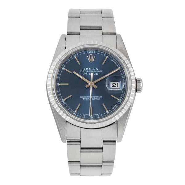 Rolex Datejust acier automatique montre pour hommes 16220  [2604251]