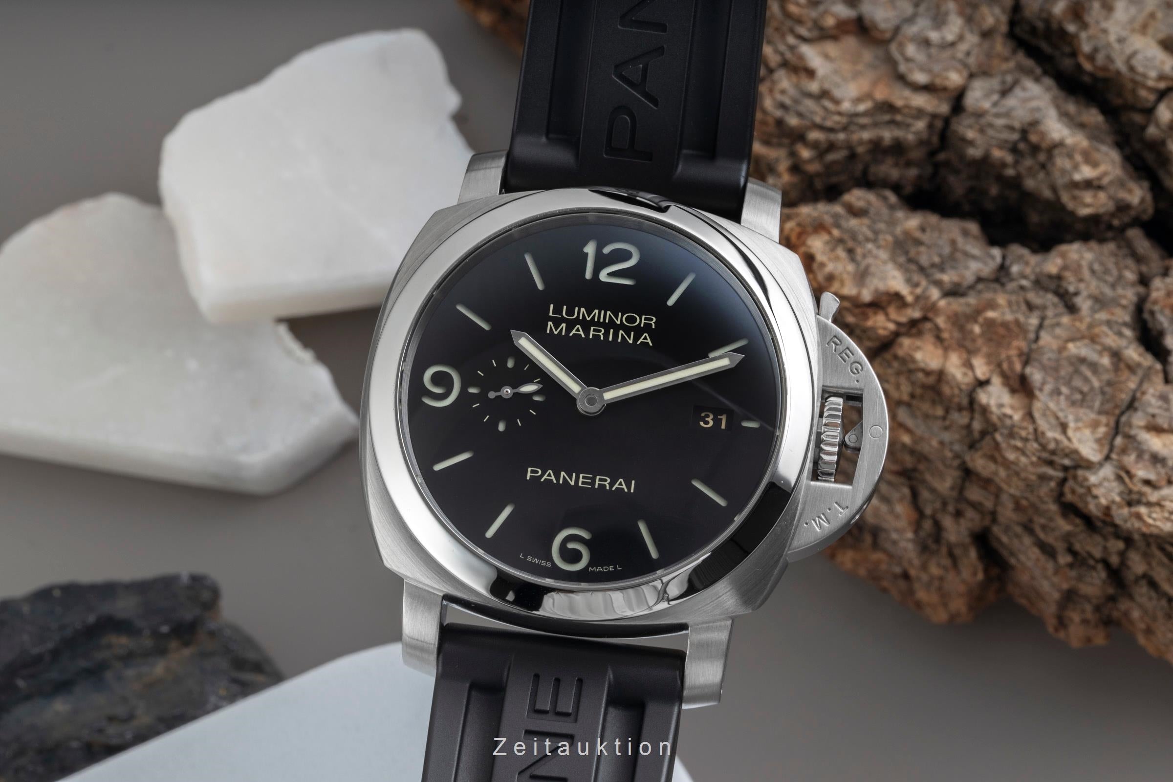 Panerai Luminor Marina steel automatic men's watch PAM00312 LP: 9200EUR  [2604252]