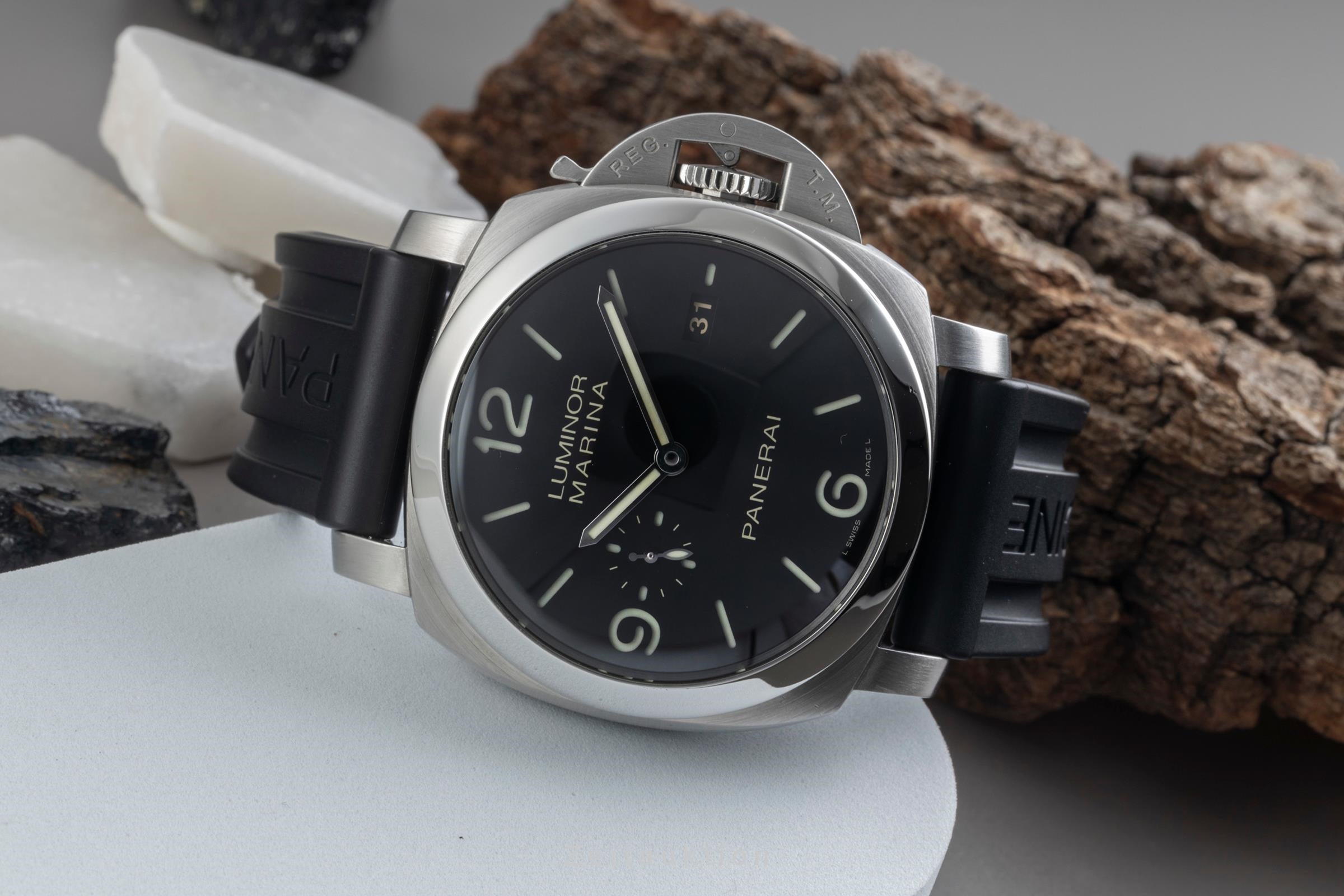 Panerai Luminor Marina steel automatic men's watch PAM00312 LP: 9200EUR  [2604252]