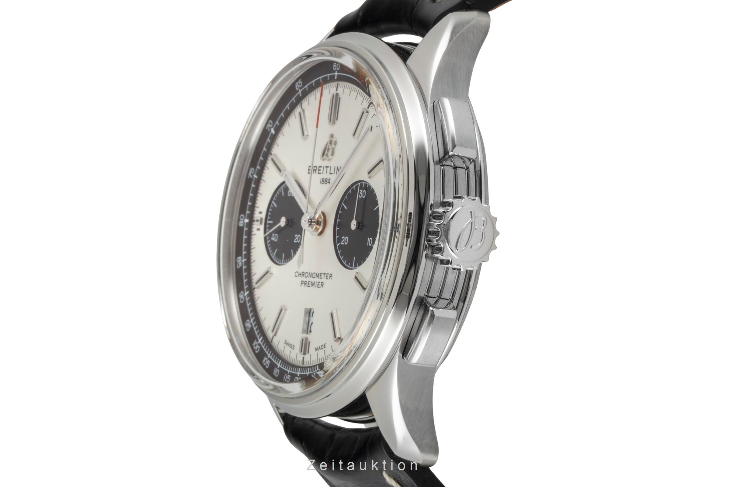 Breitling Premier B01 Chronograph Stahl Automatik Ref. AB0118221G1X1 B&P 2021 [2604253]