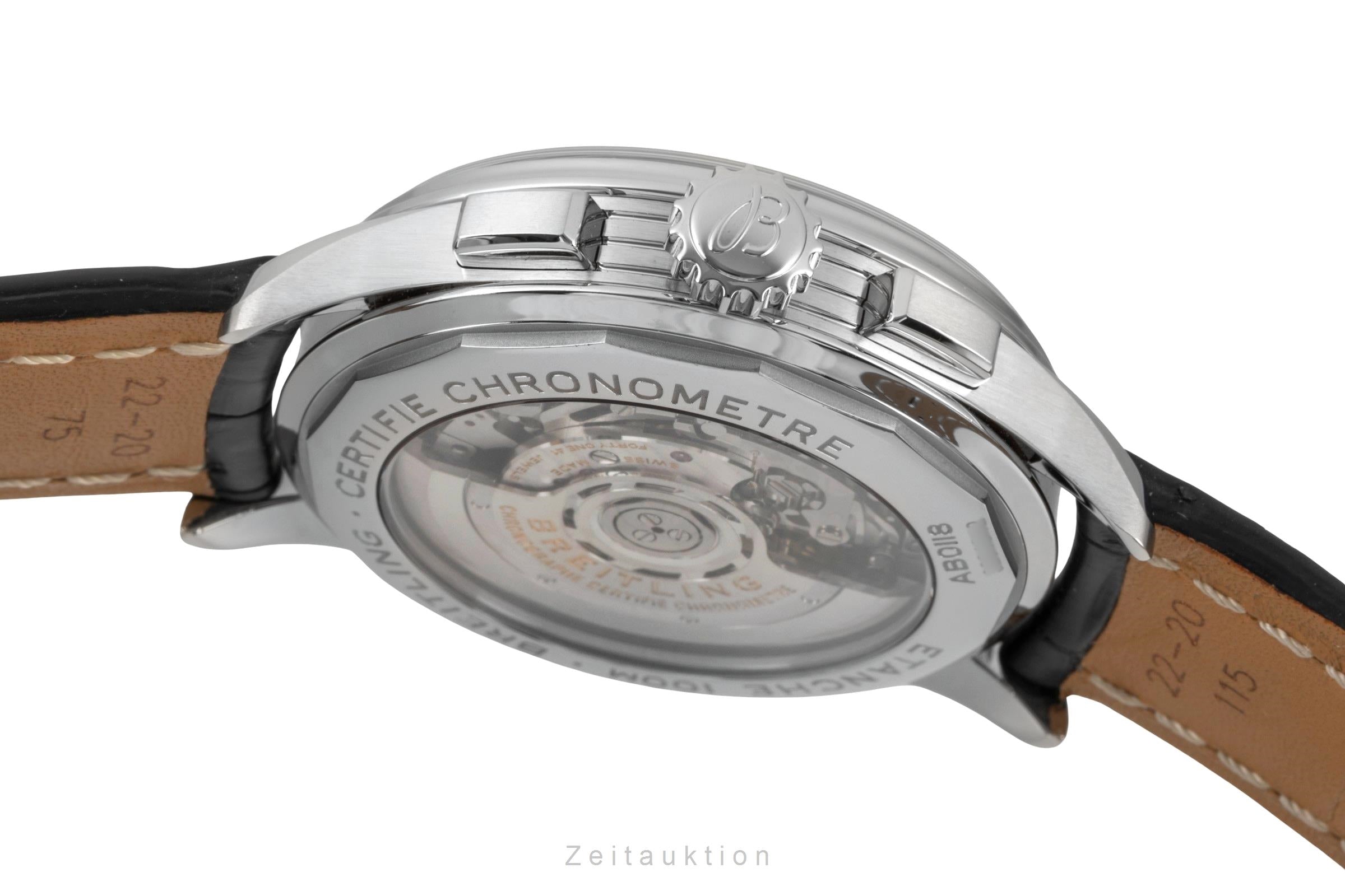 Breitling Premier B01 Chronograph Stahl Automatik Ref. AB0118221G1X1 B&P 2021 [2604253]