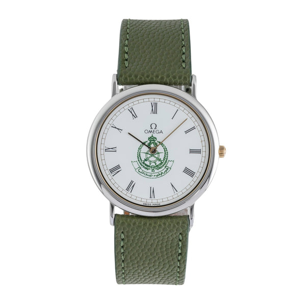 Omega De Ville steel quartz men's watch 195.0075.2 Vintage  [2604255]