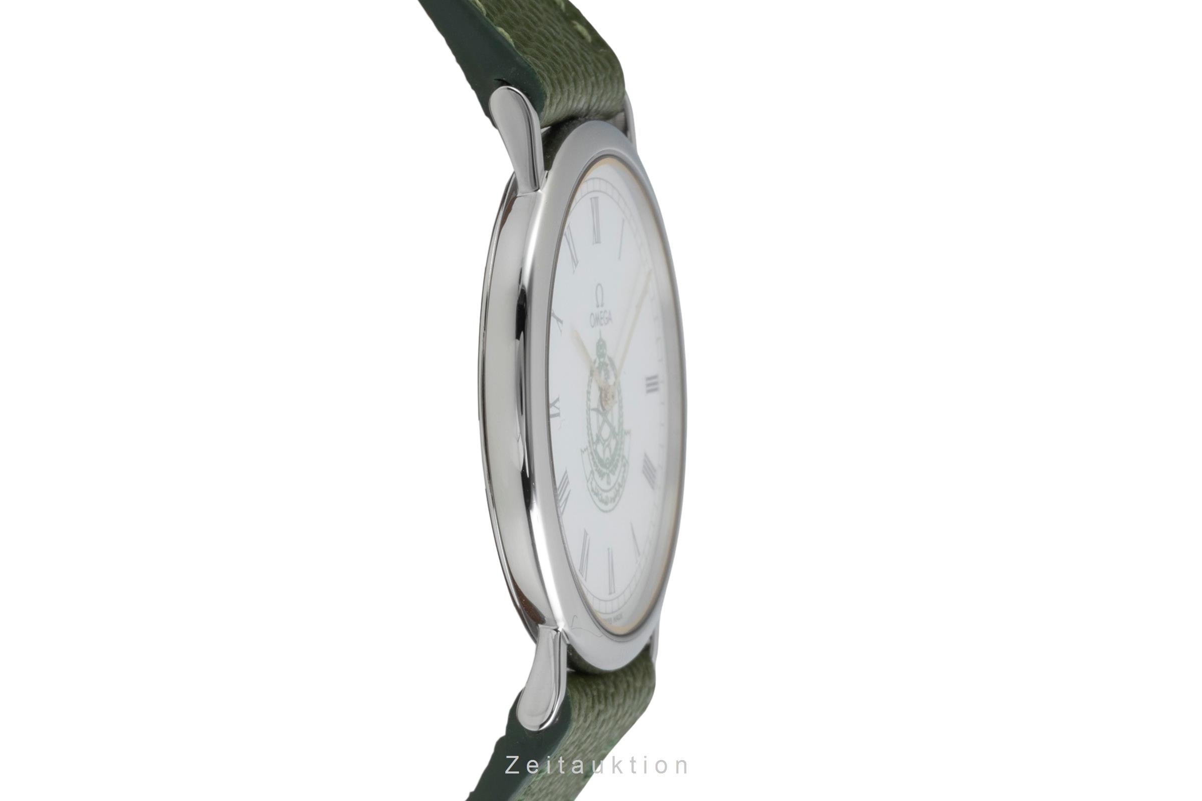 Omega De Ville steel quartz men's watch 195.0075.2 Vintage  [2604255]