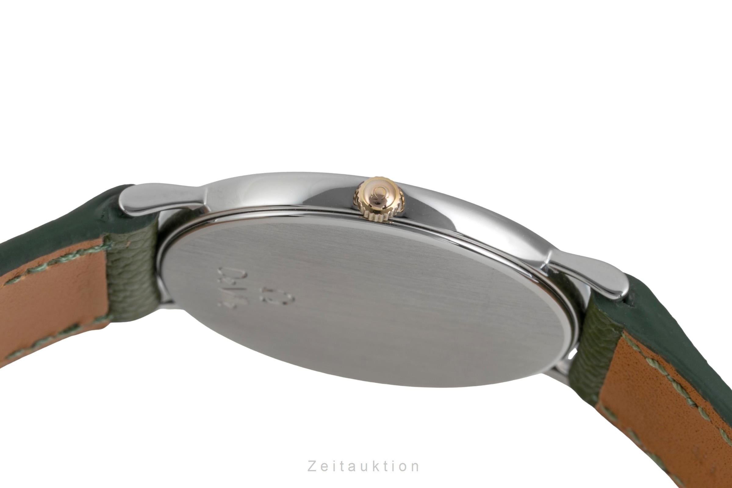 Omega De Ville steel quartz men's watch 195.0075.2 Vintage  [2604255]