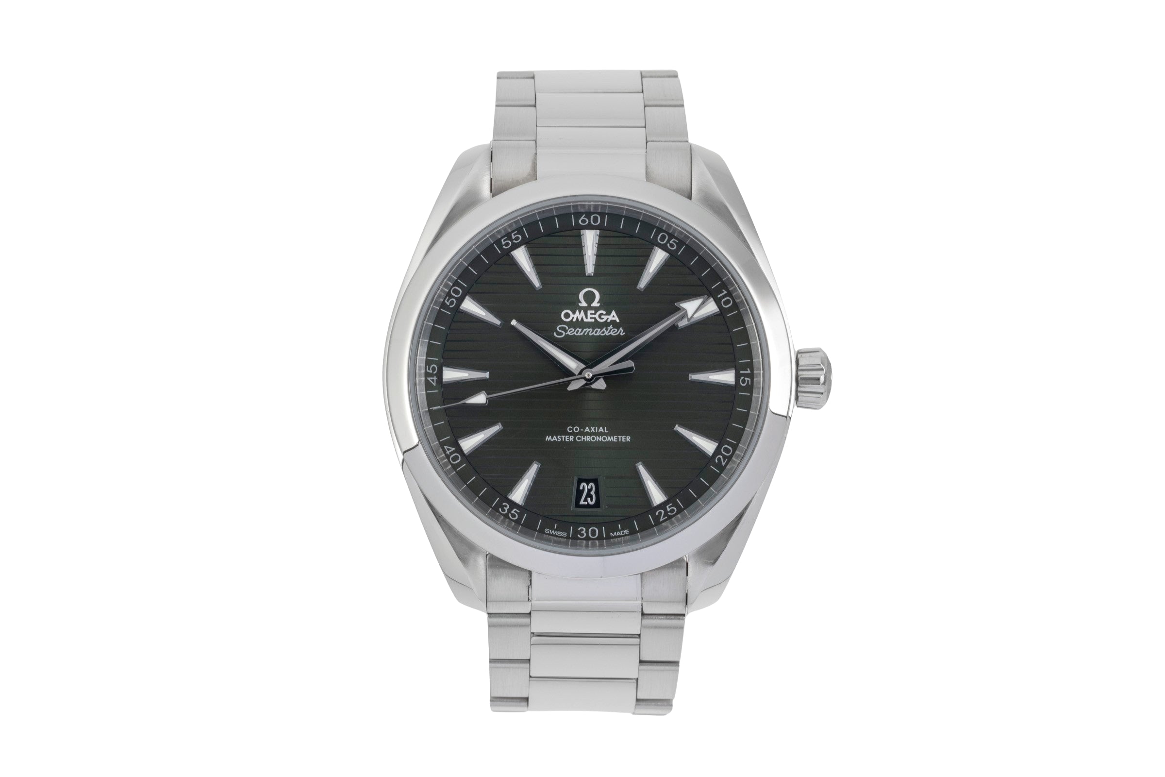 Omega Seamaster steel automatic men's watch 220.10.41.21.10.001 LP: 6800EUR  [2604256]