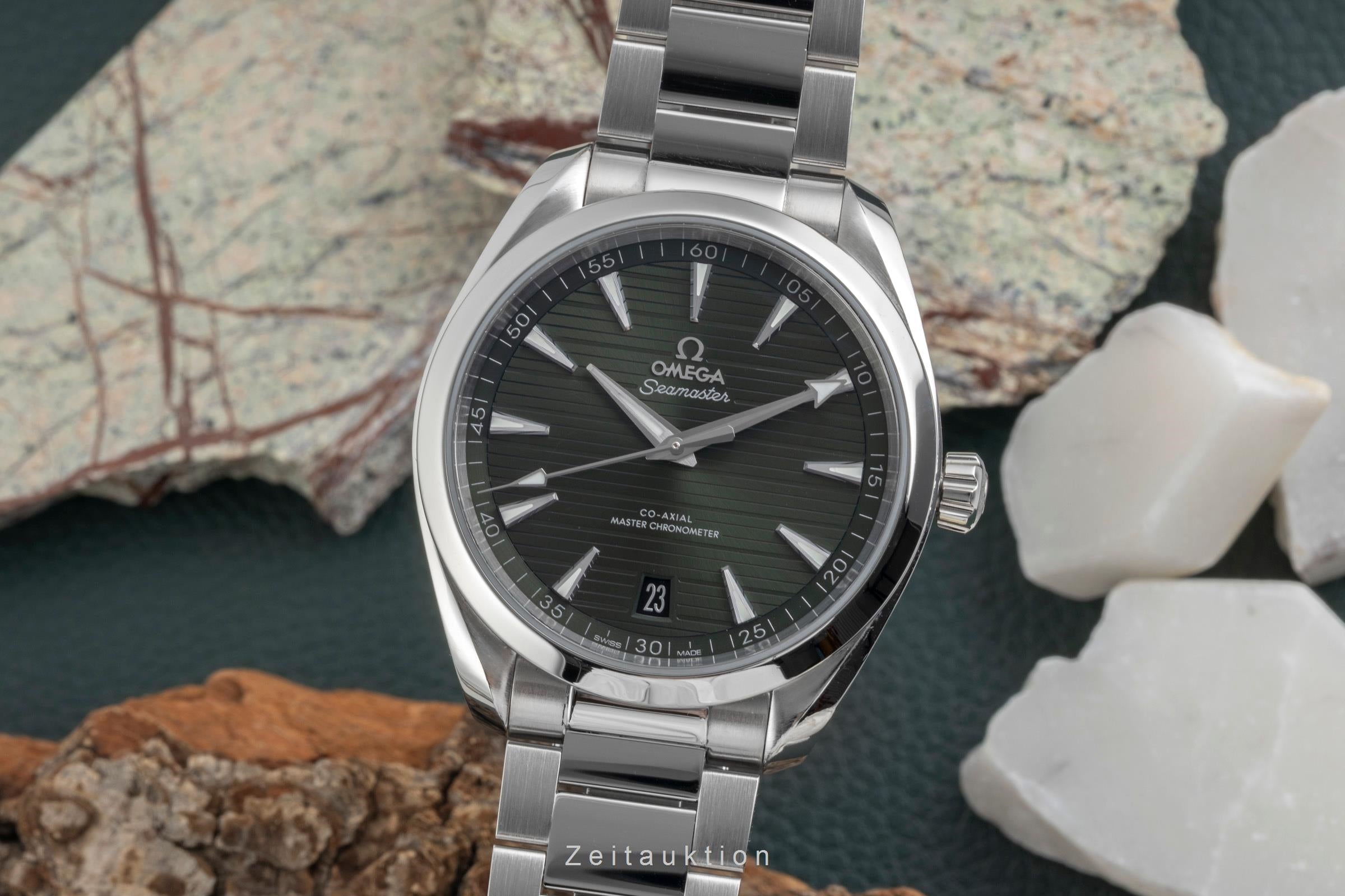 Omega Seamaster steel automatic men's watch 220.10.41.21.10.001 LP: 6800EUR  [2604256]