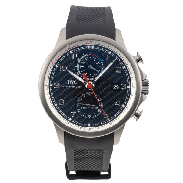 IWC Yachtclub chronograph titanium automatic men's watch IW390212 LP: 12900EUR  [2604258]