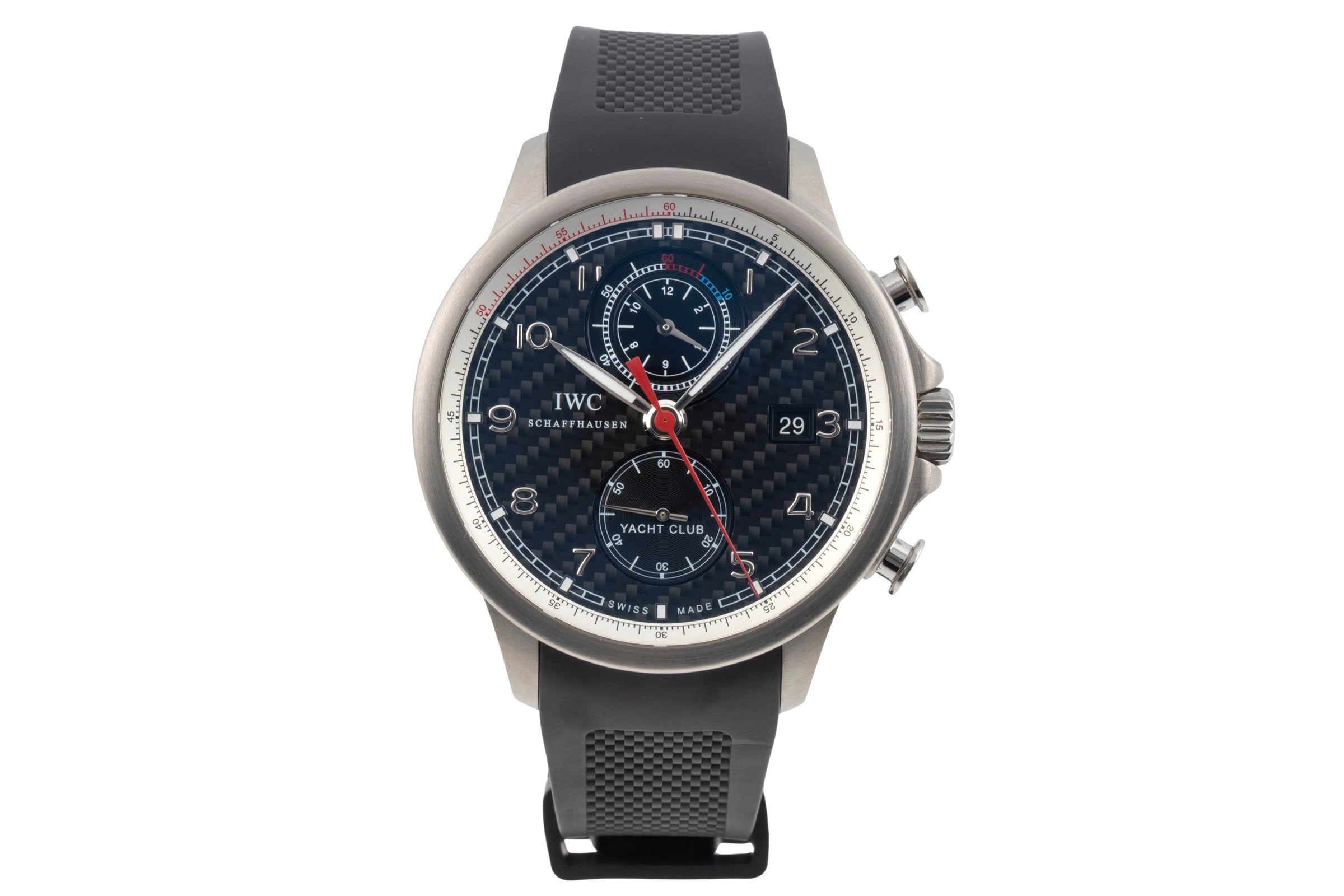 IWC Yachtclub chronograph titanium automatic men's watch IW390212 LP: 12900EUR  [2604258]