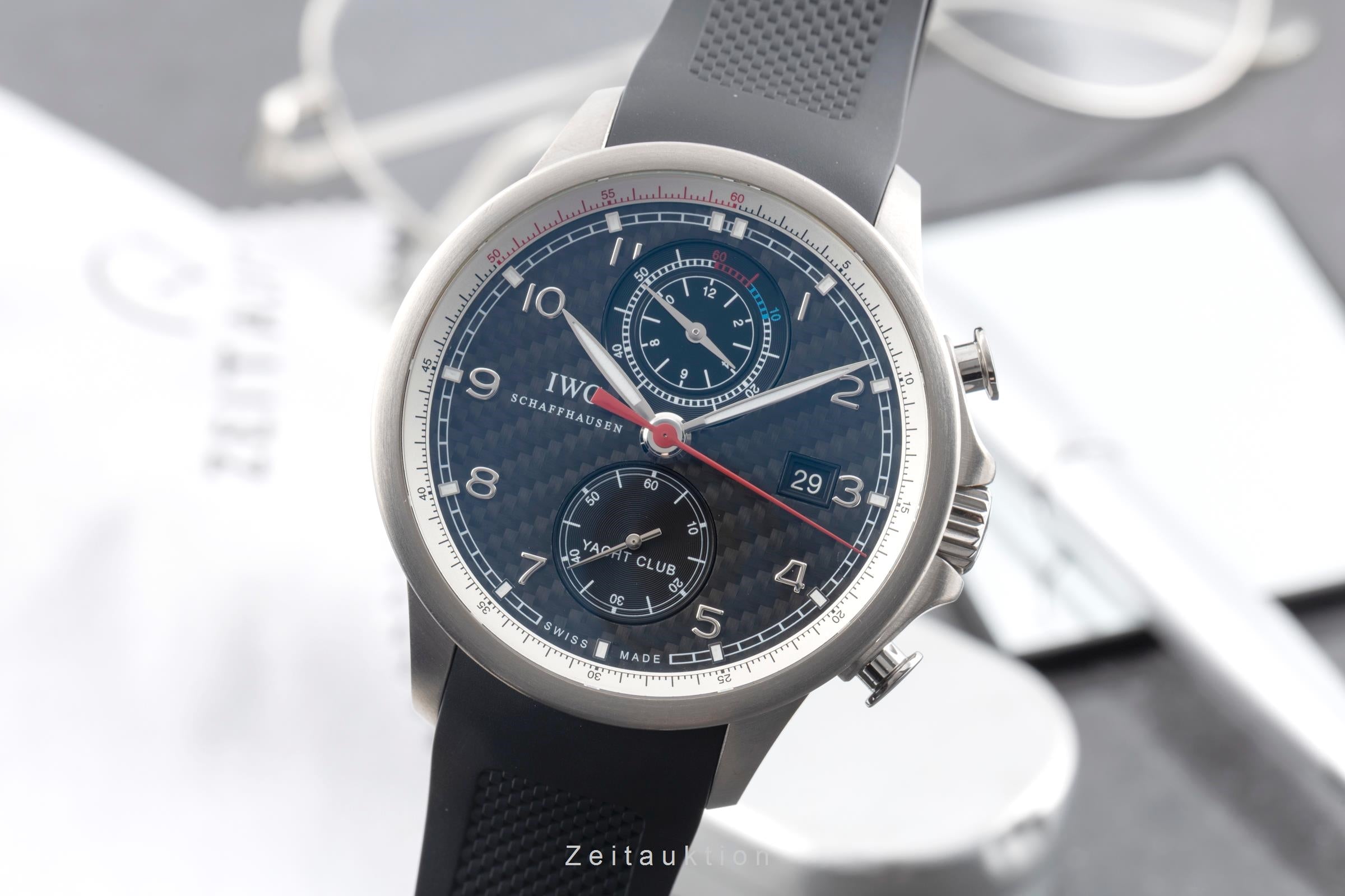 IWC Yachtclub chronograph titanium automatic men's watch IW390212 LP: 12900EUR  [2604258]