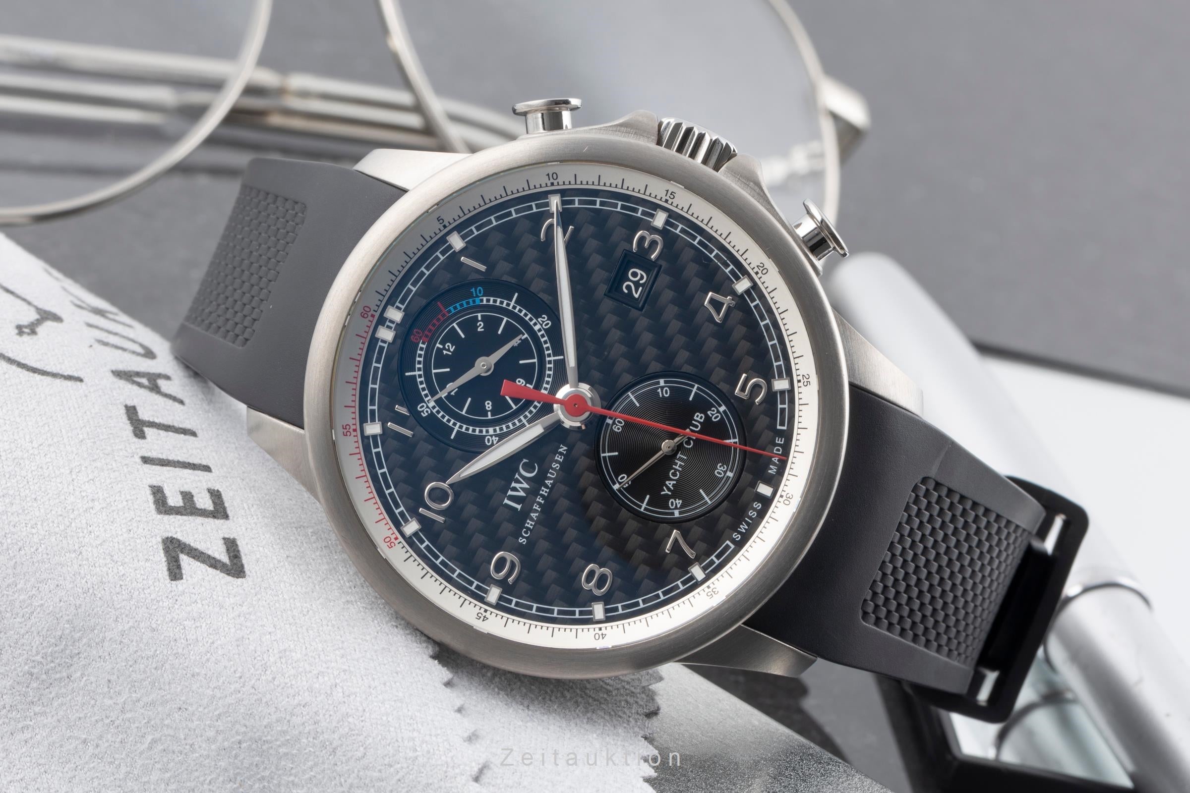 IWC Yachtclub chronograph titanium automatic men's watch IW390212 LP: 12900EUR  [2604258]