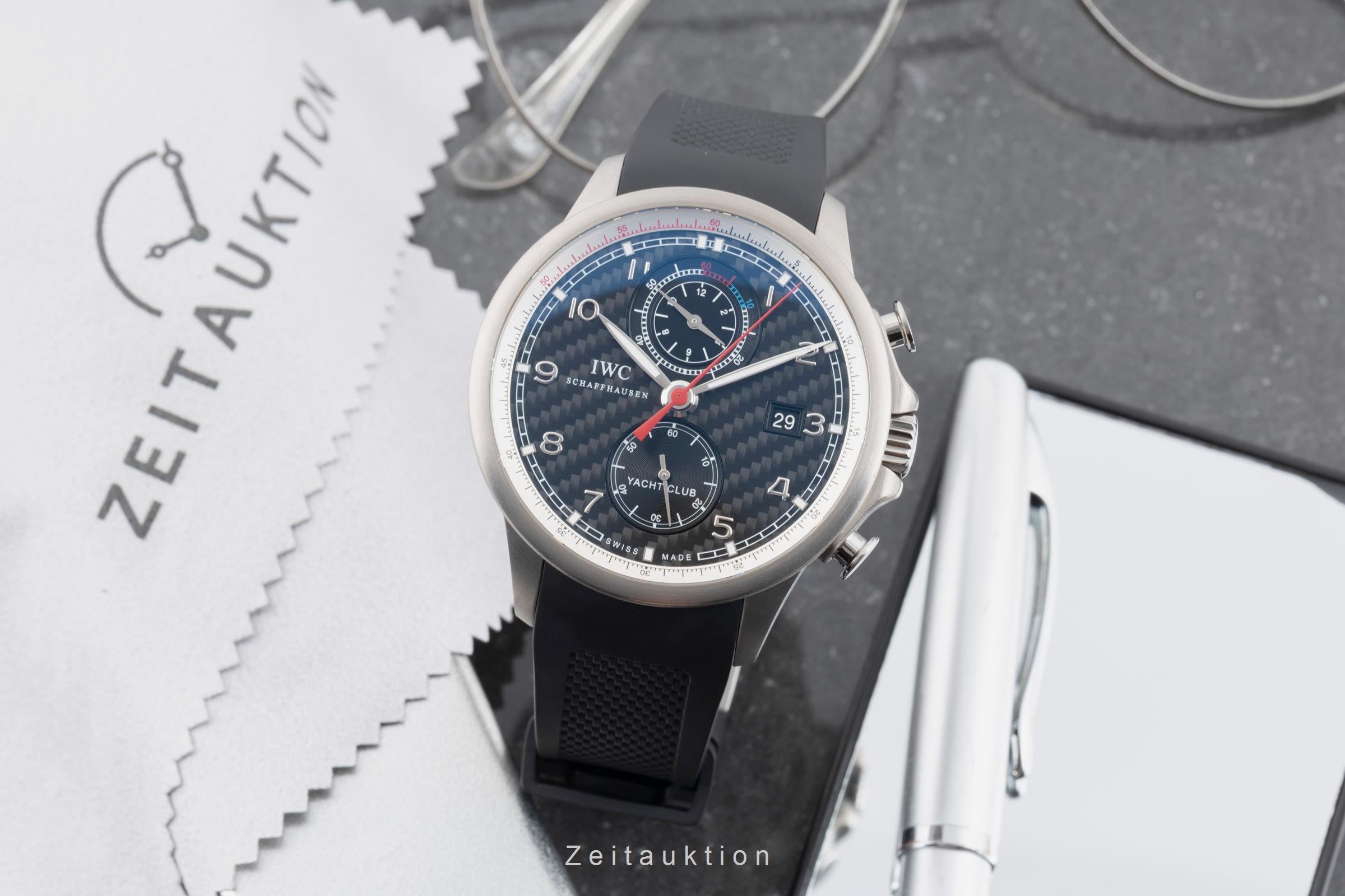 IWC Yachtclub chronograph titanium automatic men's watch IW390212 LP: 12900EUR  [2604258]