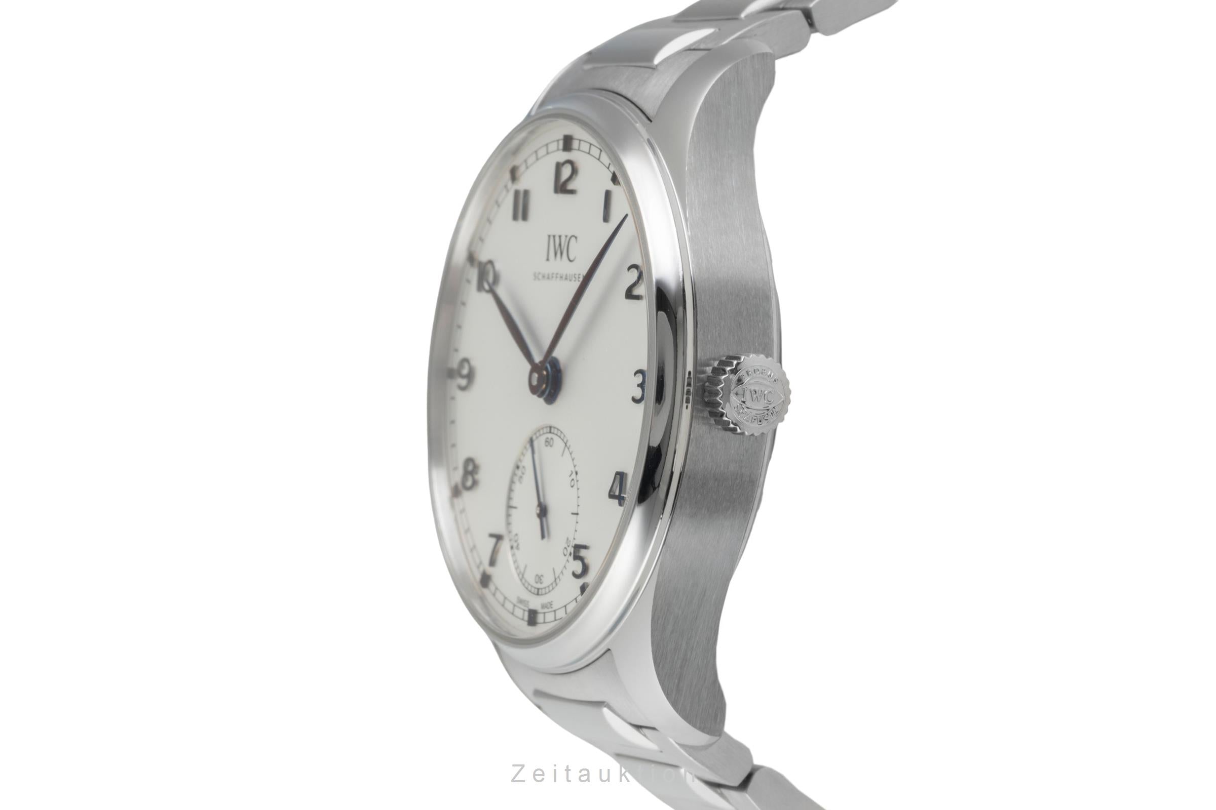 IWC Portugieser acero automático reloj para caballeros IW358312 LP: 8700EUR  [2604265]