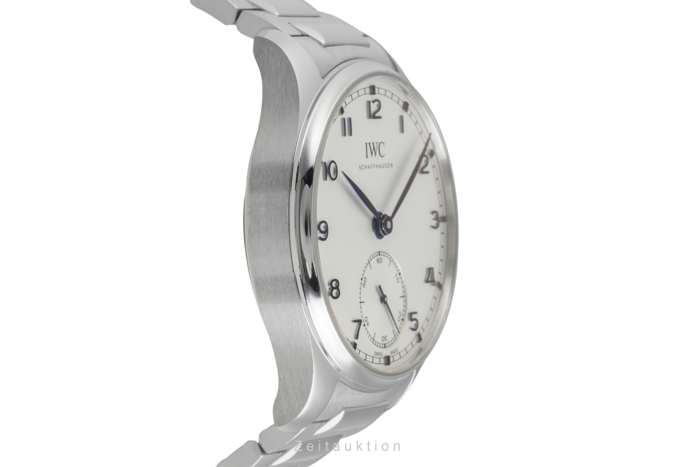 IWC Portugieser acero automático reloj para caballeros IW358312 LP: 8700EUR  [2604265]
