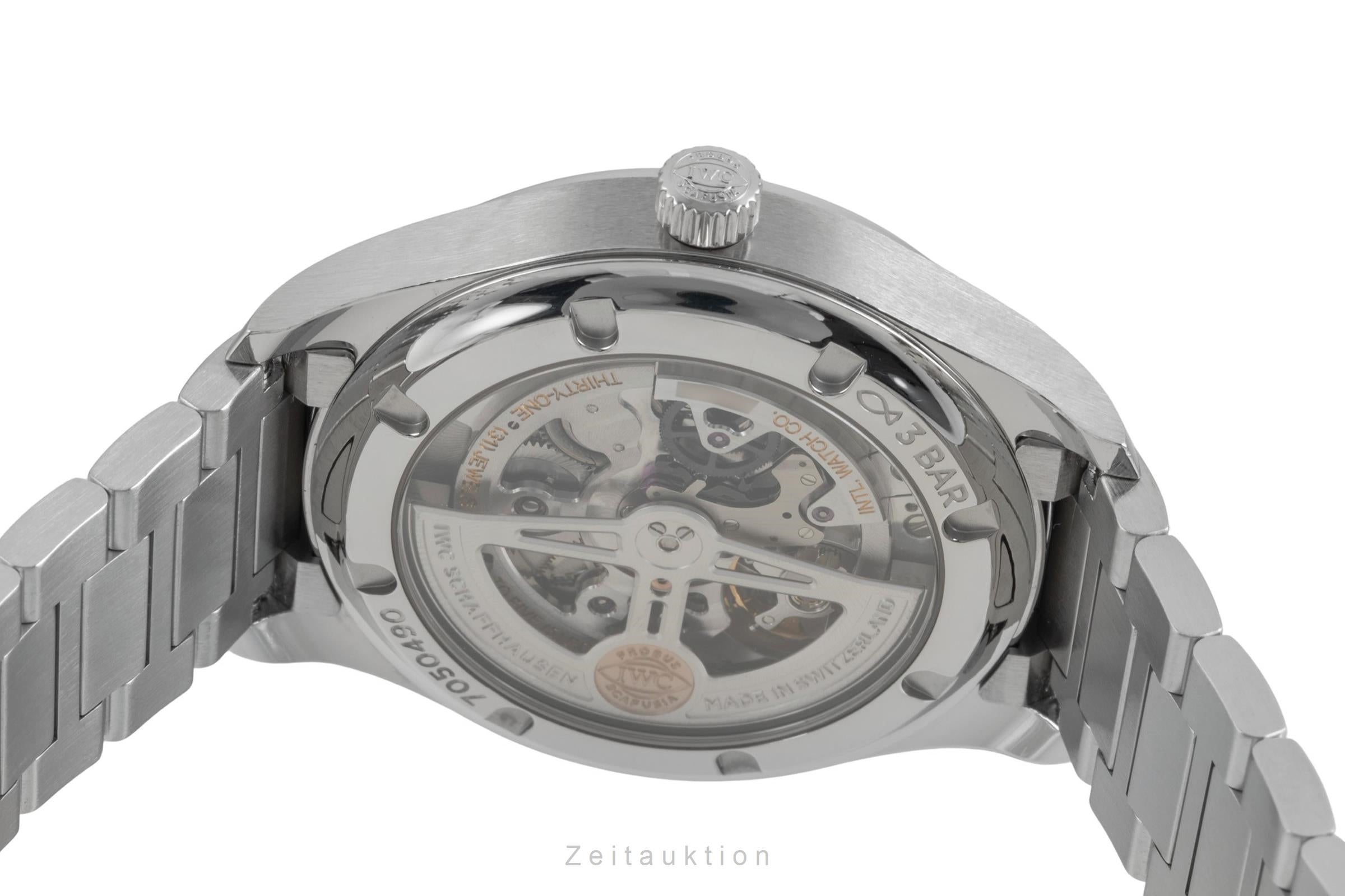 IWC Portugieser acero automático reloj para caballeros IW358312 LP: 8700EUR  [2604265]