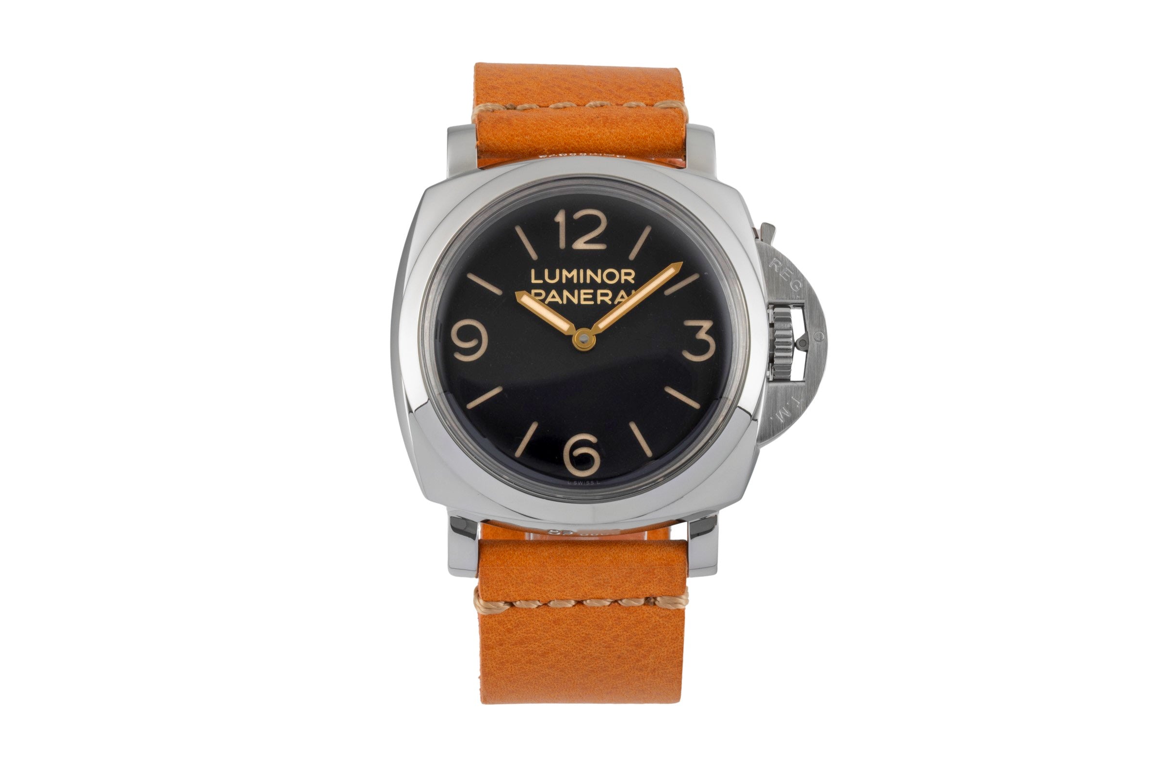 Panerai Luminor  acero cuerda manual reloj para caballeros PAM00372 LP: 11600EUR  [2604266]