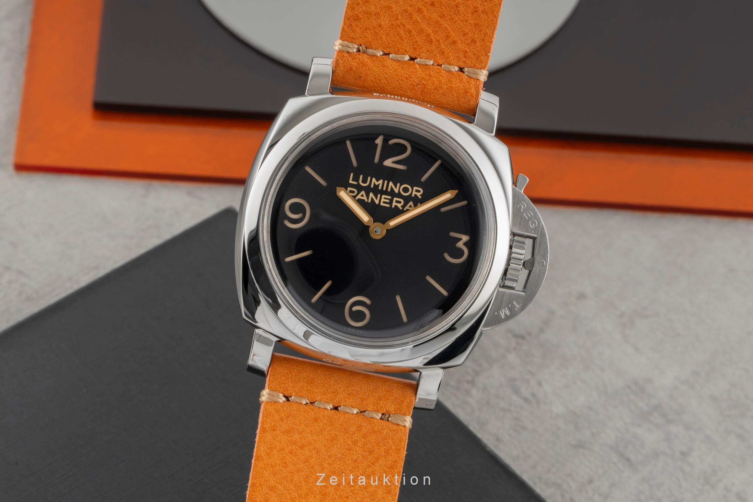 Panerai Luminor  acier à remontage manuel montre pour hommes PAM00372 LP: 11600EUR  [2604266]