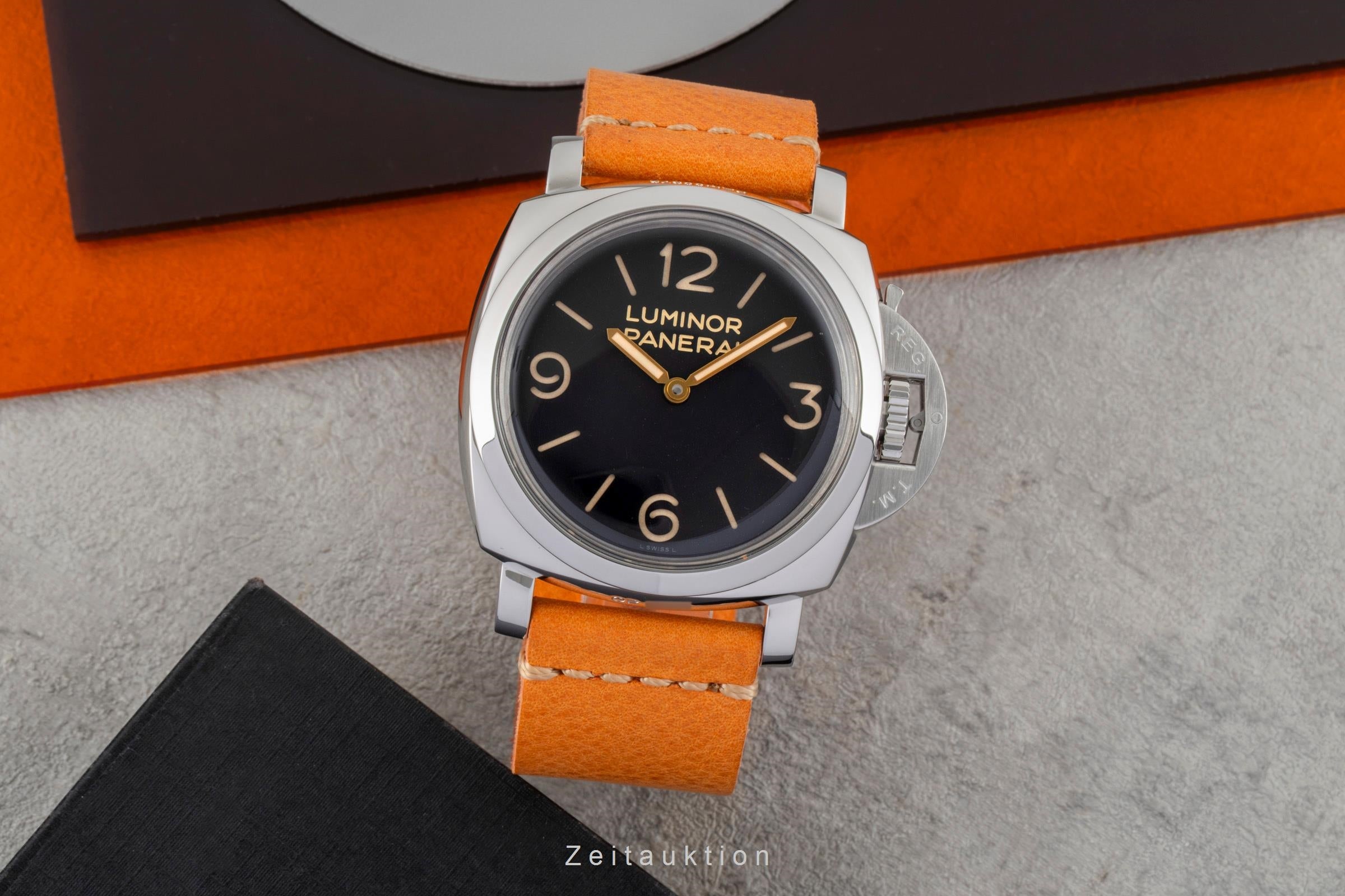 Panerai Luminor  acier à remontage manuel montre pour hommes PAM00372 LP: 11600EUR  [2604266]