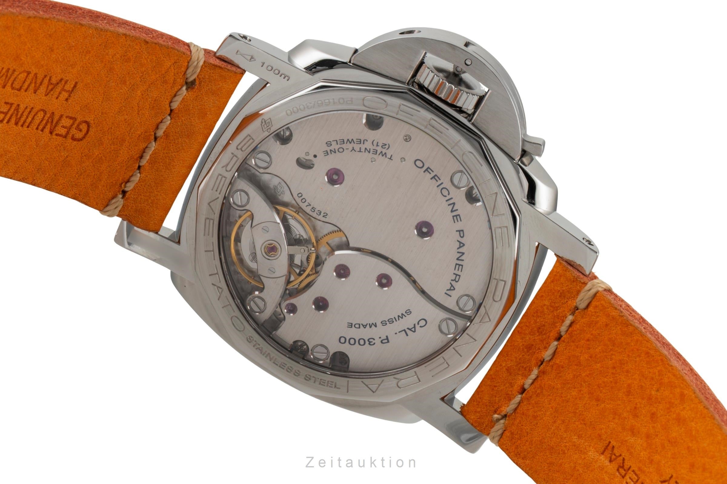 Panerai Luminor  acier à remontage manuel montre pour hommes PAM00372 LP: 11600EUR  [2604266]