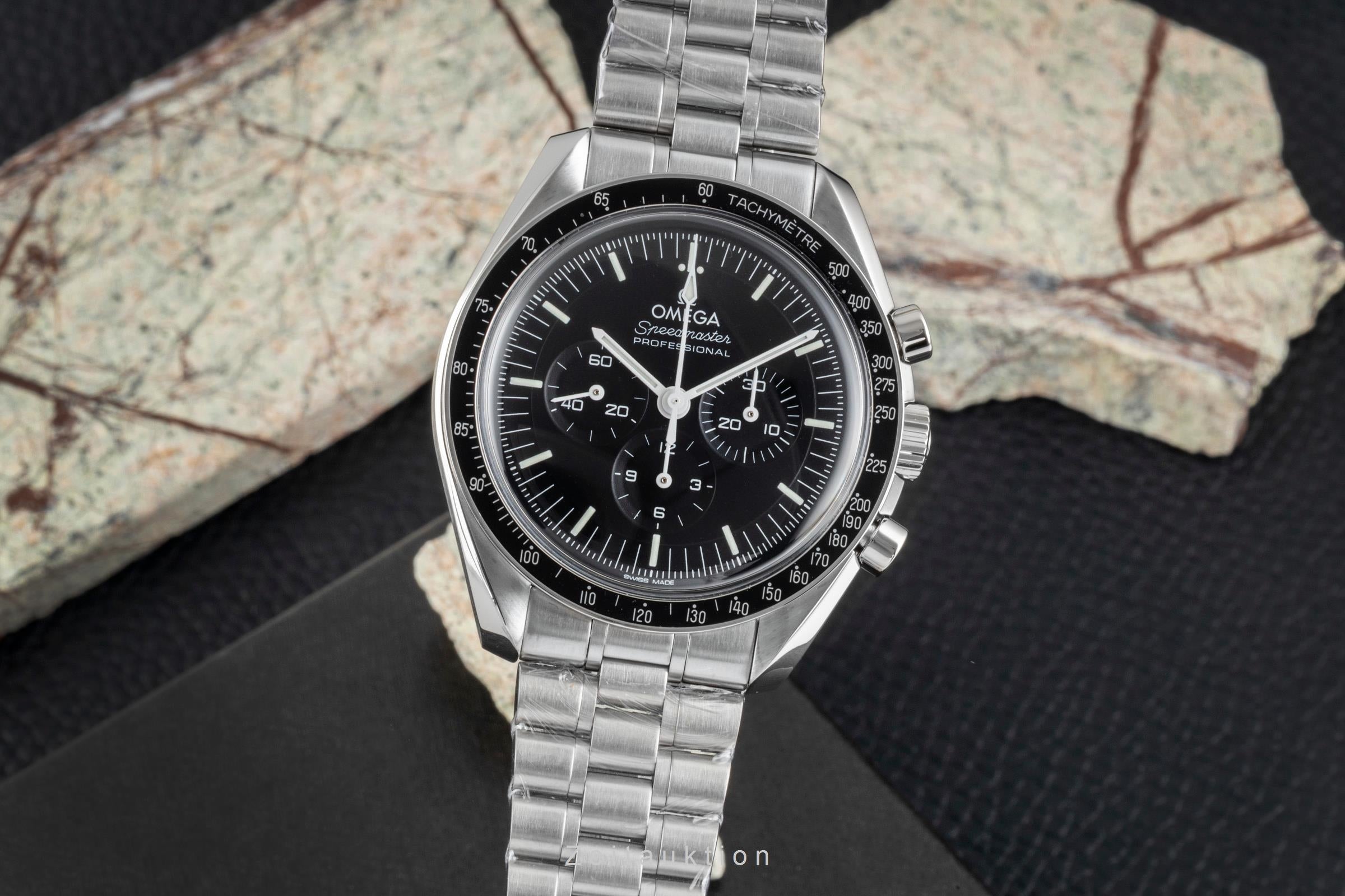 Omega Speedmaster Moonwatch cronógrafo acero cuerda manual reloj para caballeros 310.30.42.50.01.001 LP: 7600EUR  [2604267]