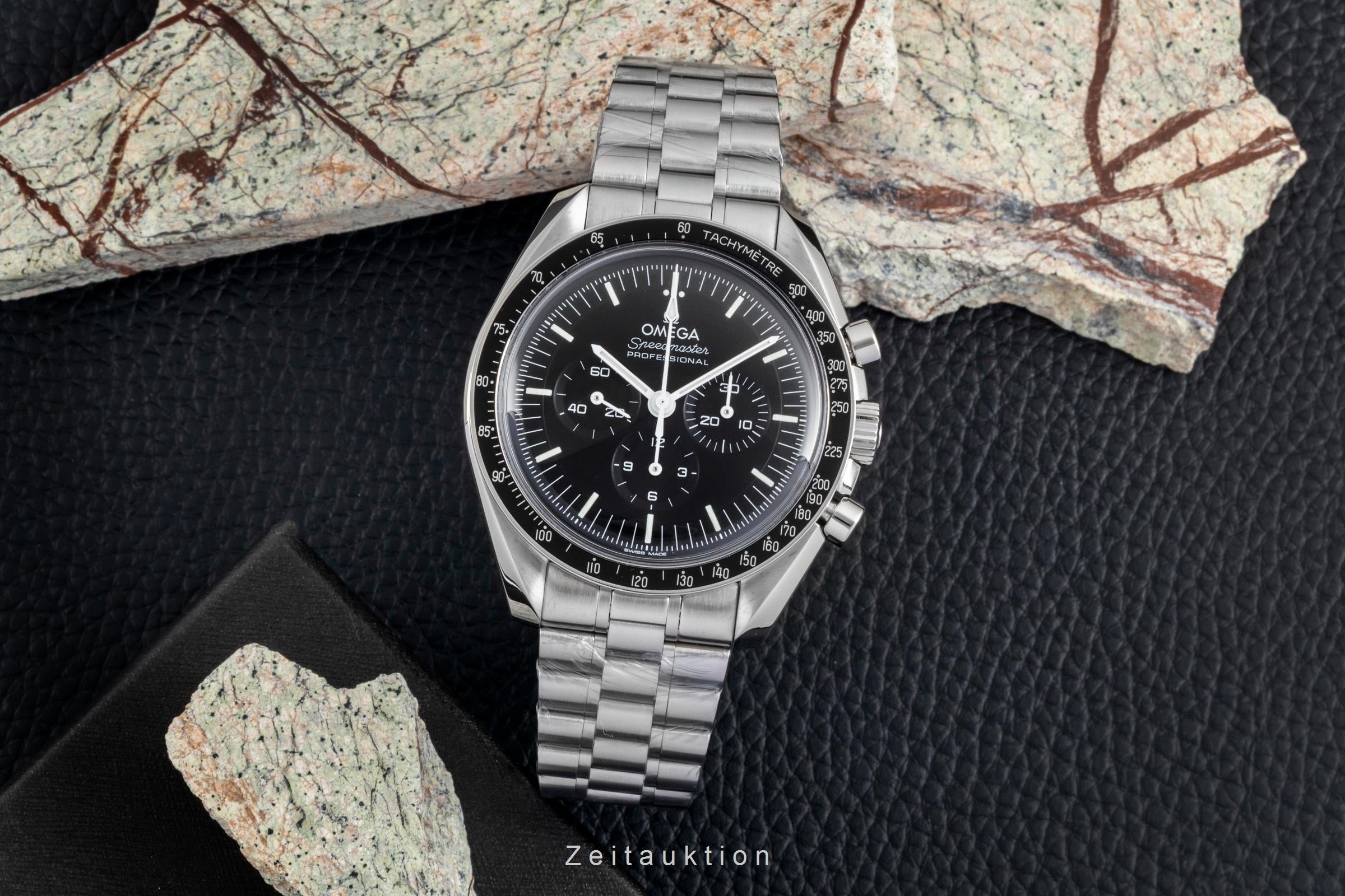 Omega Speedmaster Moonwatch cronógrafo acero cuerda manual reloj para caballeros 310.30.42.50.01.001 LP: 7600EUR  [2604267]