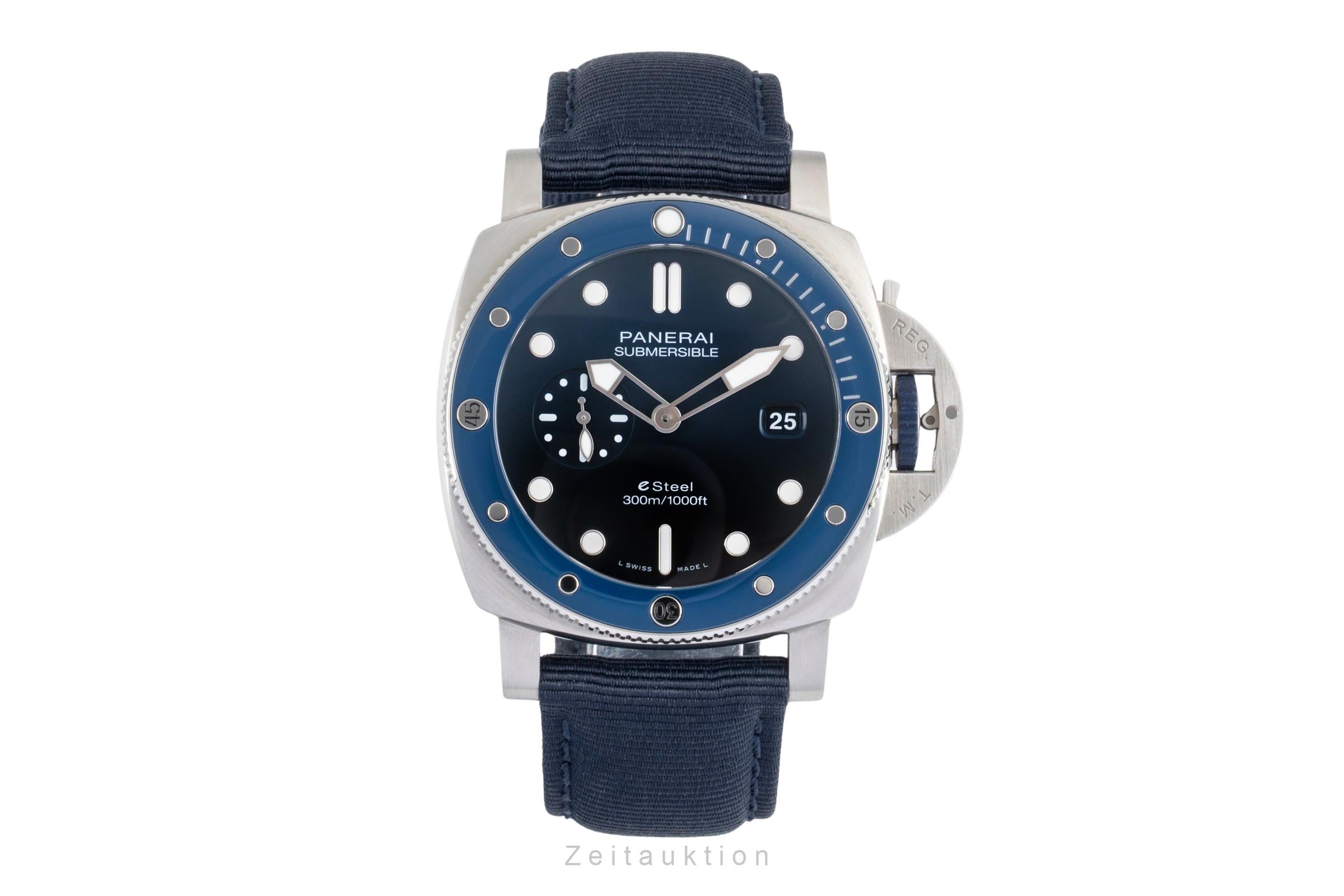 Panerai Submersible steel automatic men's watch PAM01289 LP: 11800EUR  [2604269]