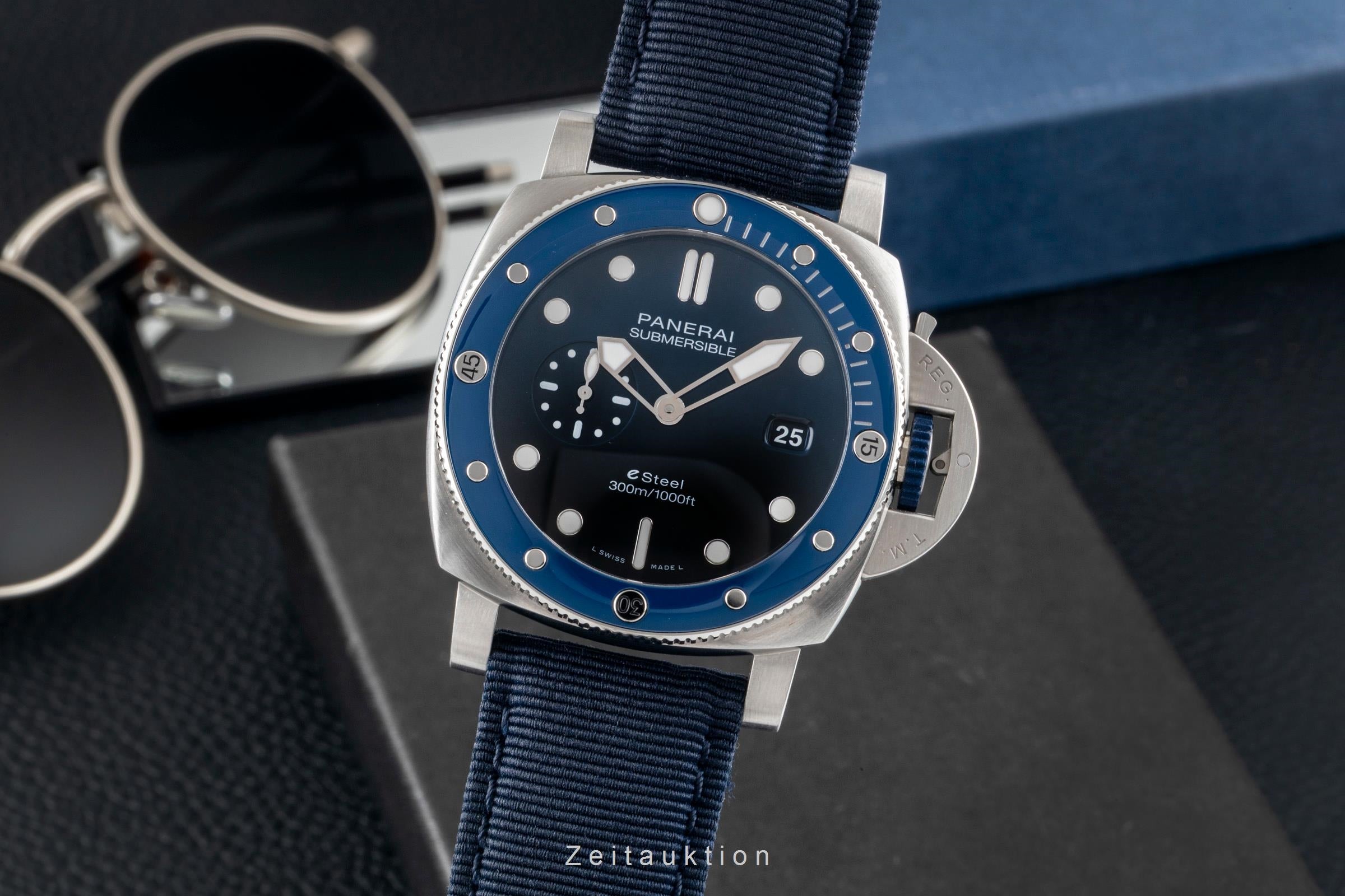 Panerai Submersible steel automatic men's watch PAM01289 LP: 11800EUR  [2604269]
