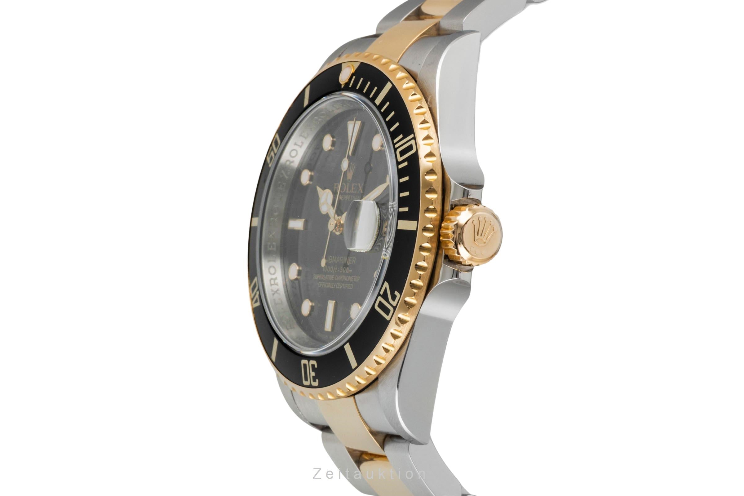 Rolex Submariner steel / gold automatic men's watch 16613T  [2604270]